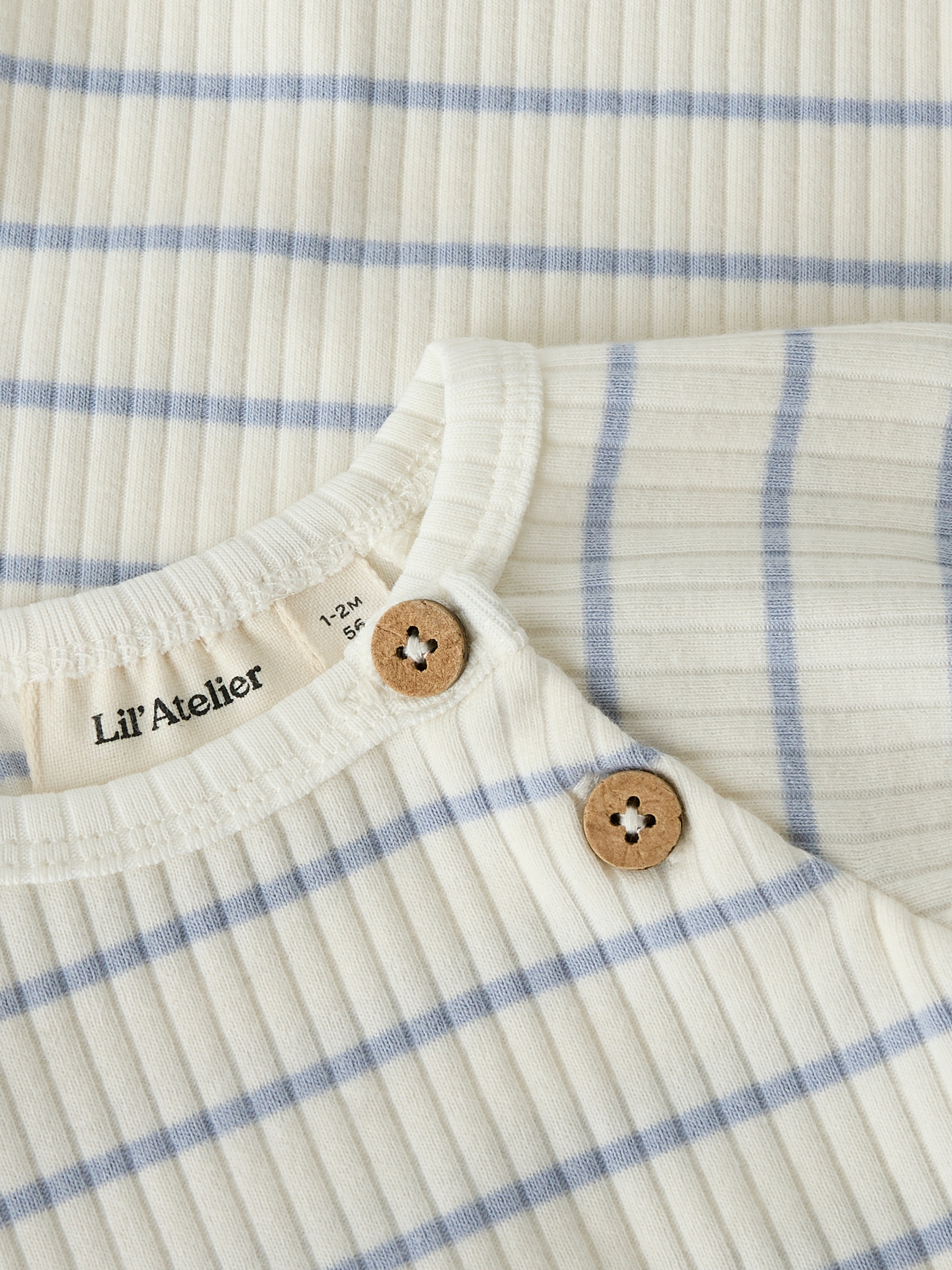 Lil' Atelier Kurzarmbody »NBMKAIL SS SLIM BODY LIL NOOS« Baumwollmischung, Kurzarm