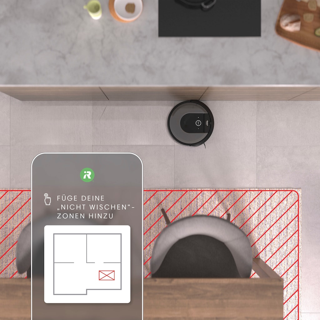 iRobot Saugroboter »Roomba Combo i8 (i817840); Saug-und Wischroboter«