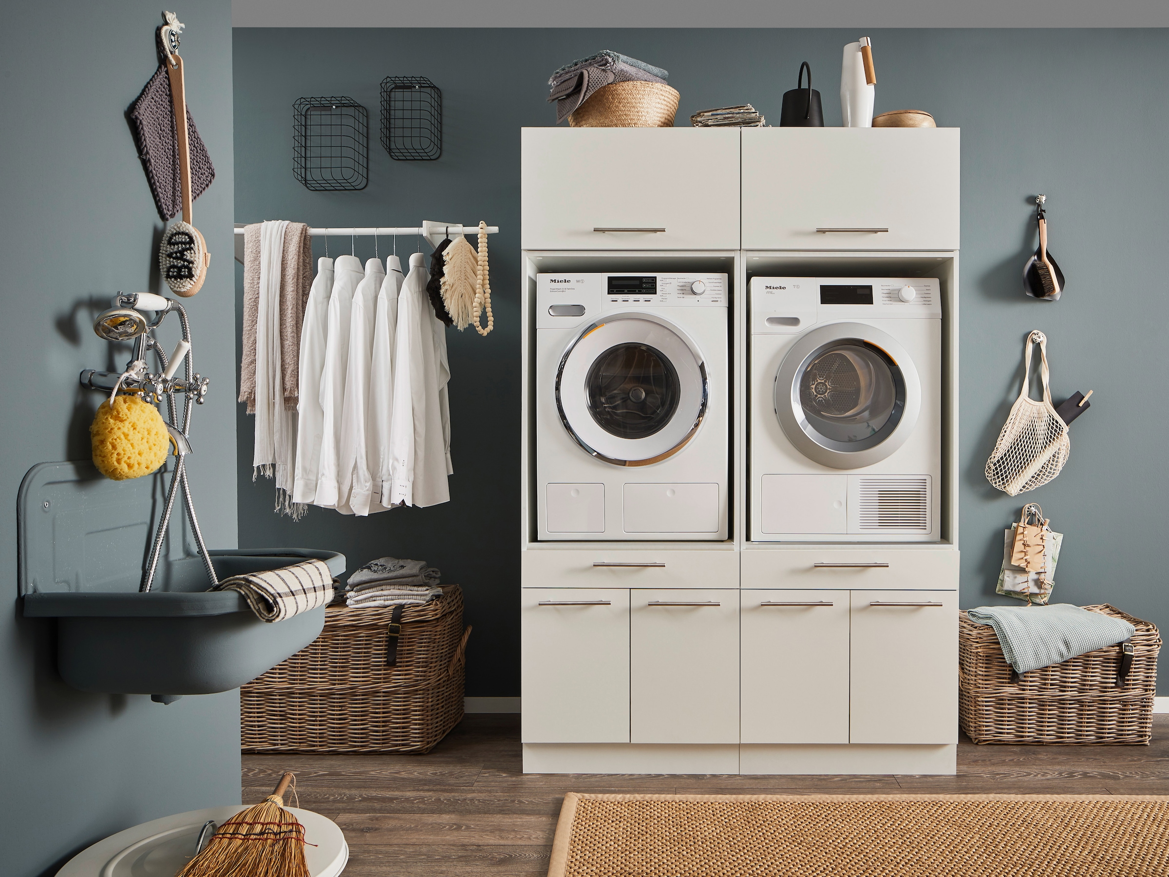 Laundreezy Mehrzweckschrank-Set "LAUNDREEZY LDSK3"