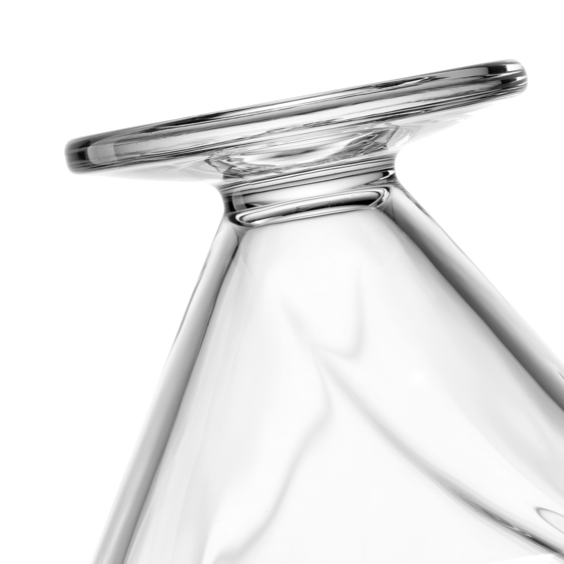 LEONARDO Eisschale »CONO, Eisbecher aus Glas, 270 ml, 4er-Set«, 4 tlg., aus Glas, spülmaschinengeeignet
