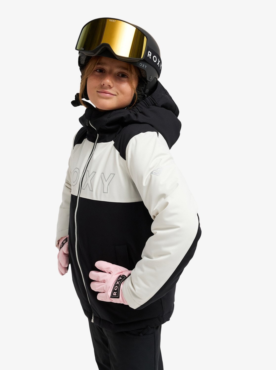 Roxy Skijacke »ASTRAL PEAK GIRL JK« für Kinder, mit Futter aus Polyester