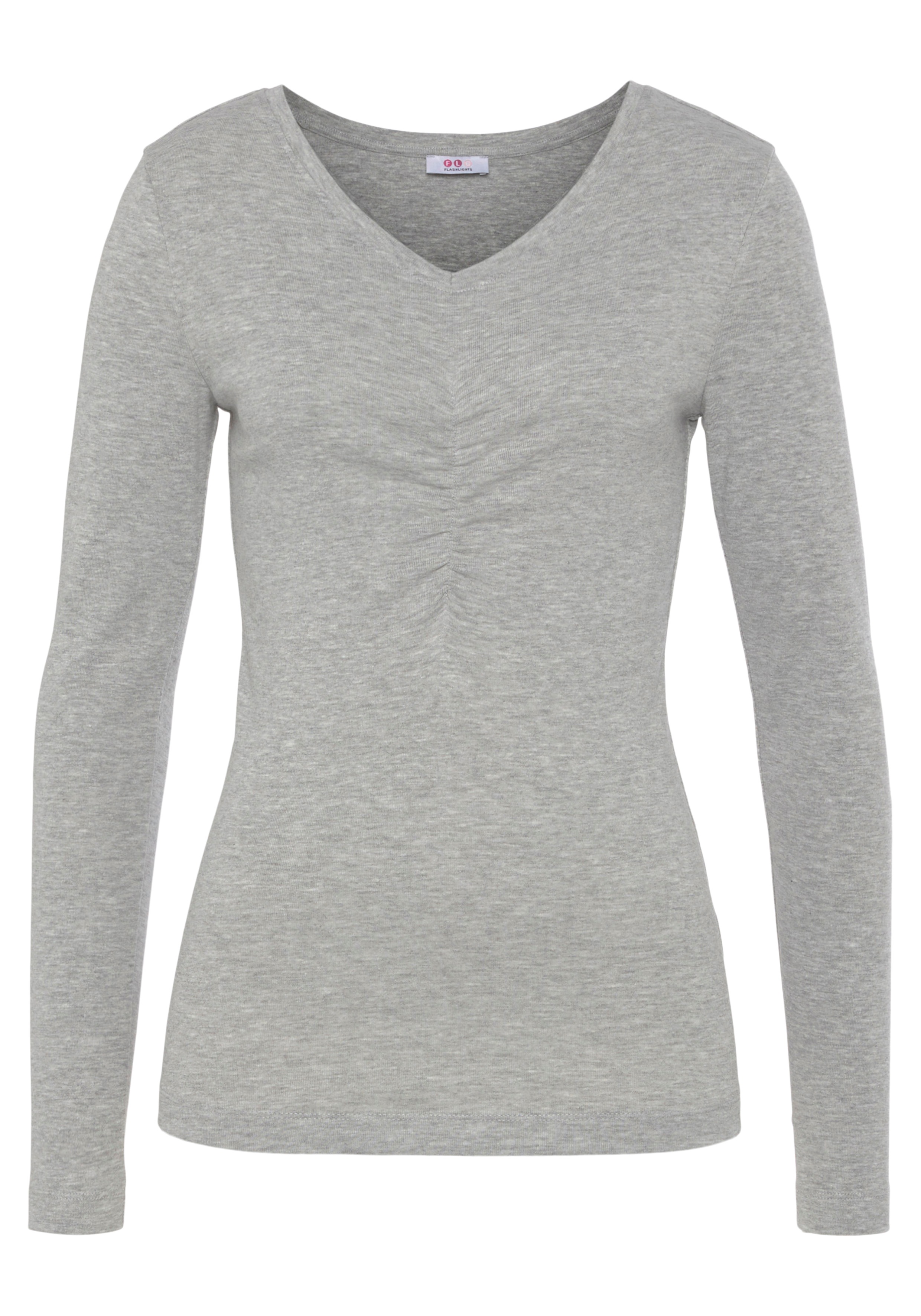 Thumbnail - Flashlights Longsleeve Packung, 2er- Pack, 2 Stk. Langarm, sehr figurbetonter Schnitt, Feinrippstoff, Basic-Stil