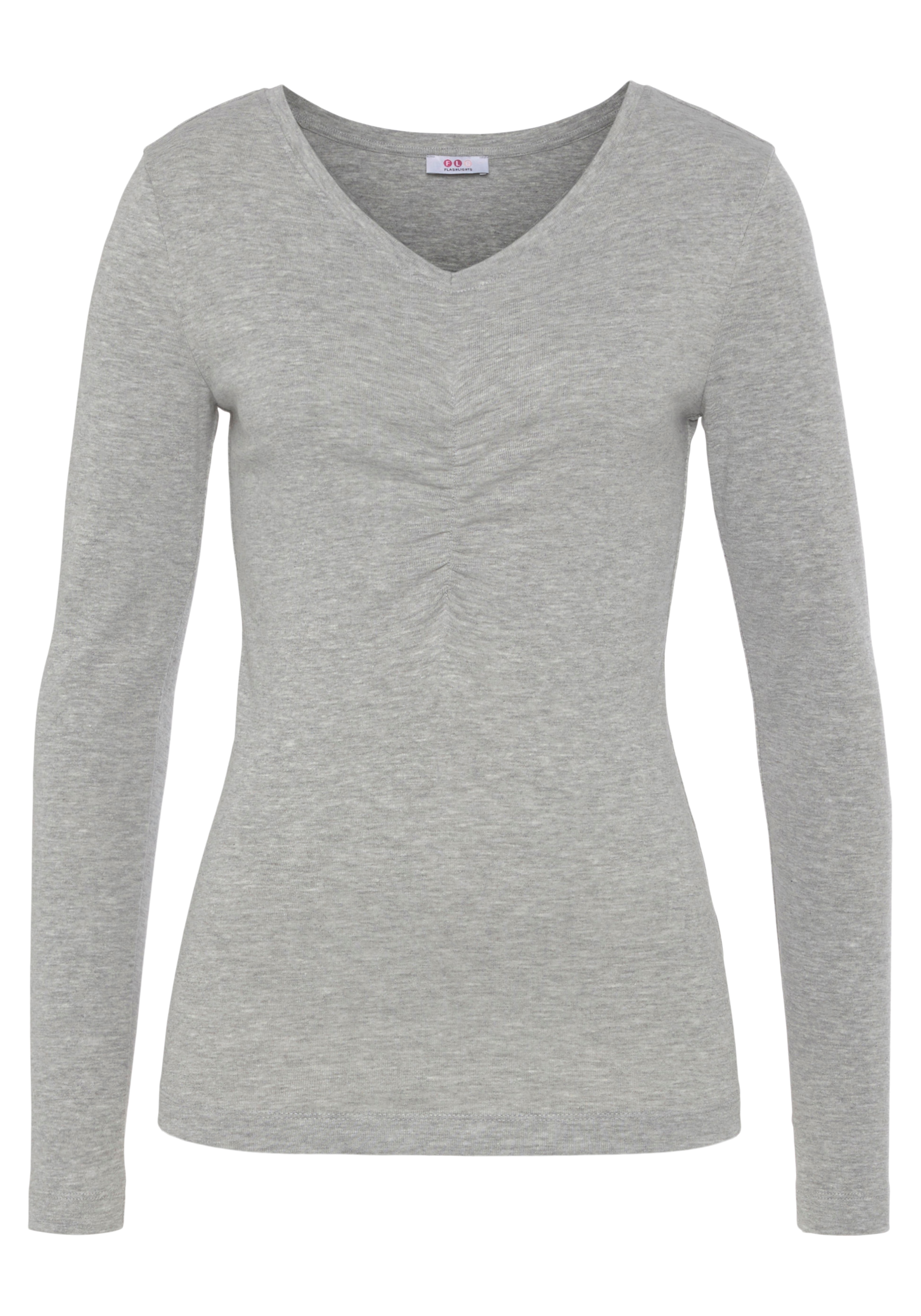 Thumbnail - Flashlights Longsleeve Packung, 2er- Pack, 2 Stk. tlg. Langarm, sehr figurbetonter Schnitt, Feinrippstoff, Basic-Stil