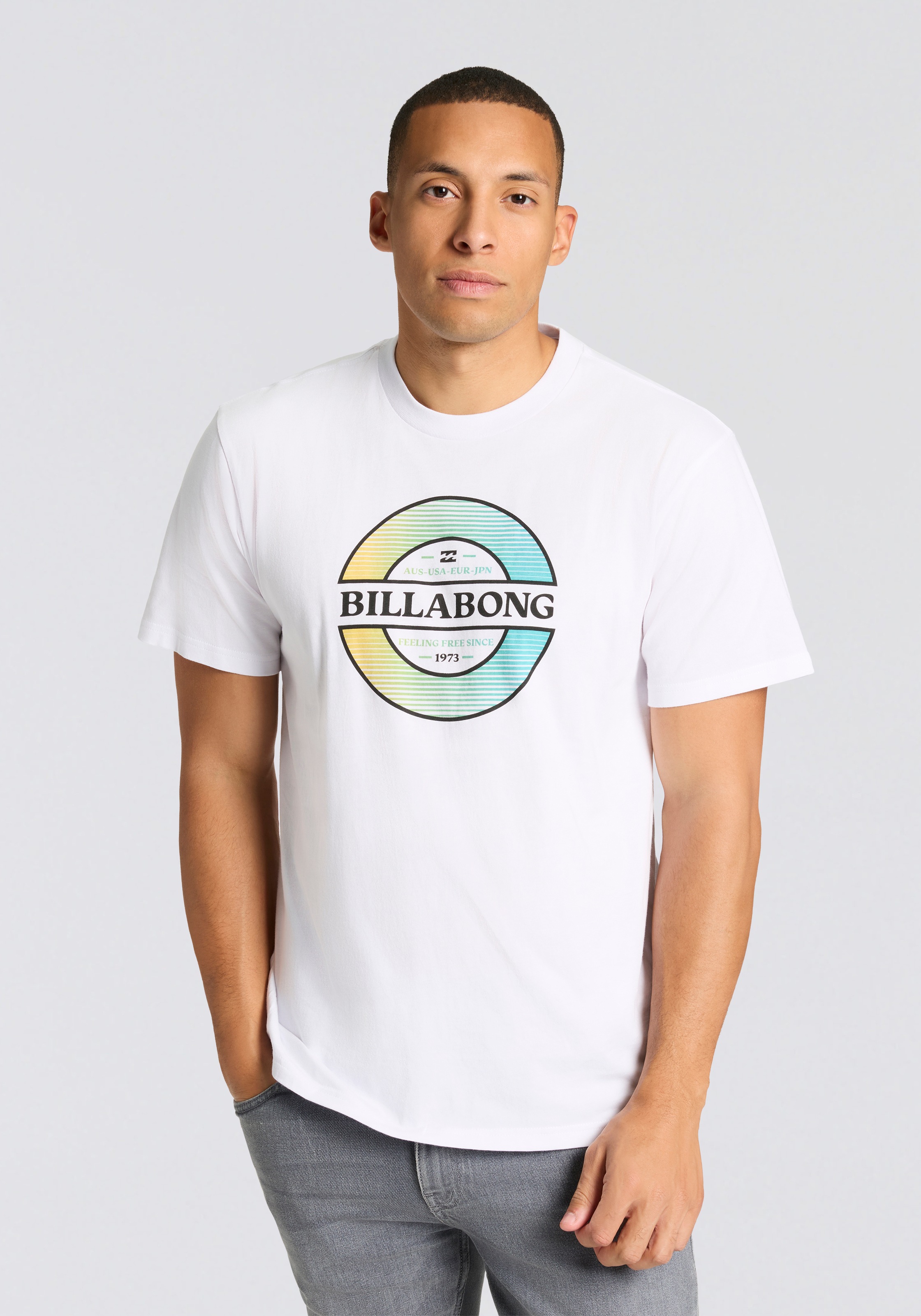 Billabong T-Shirt »SHORT SLEEVETEEPACKYM (AST)« 2 tlg. sportlicher Stil, Kurzarm, im 2er-Pack, aus Baumwolle