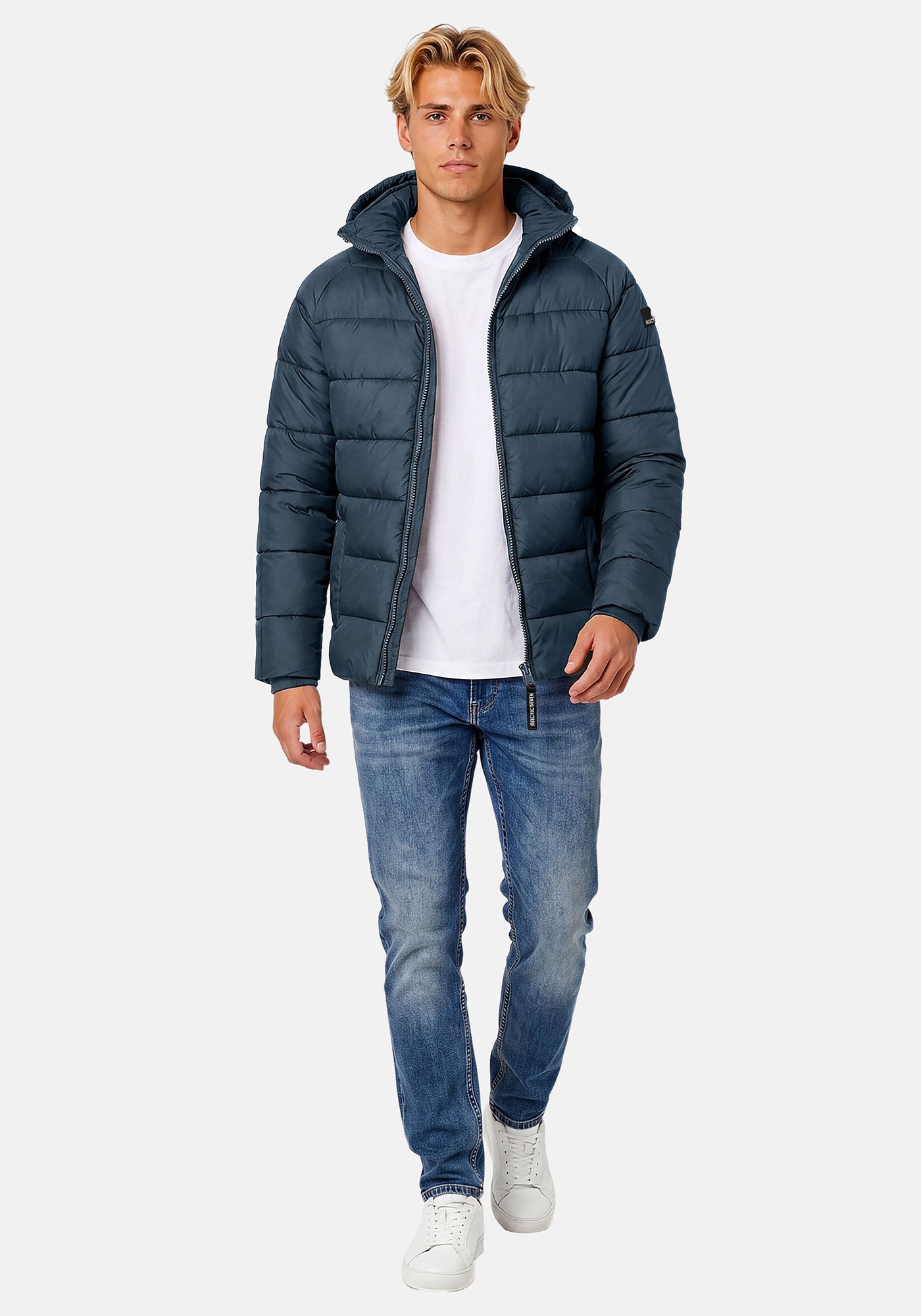 Arctic Seven Winterjacke "ASRodrii" mit warmem Teddyfell und abnehmbarer Kapuze