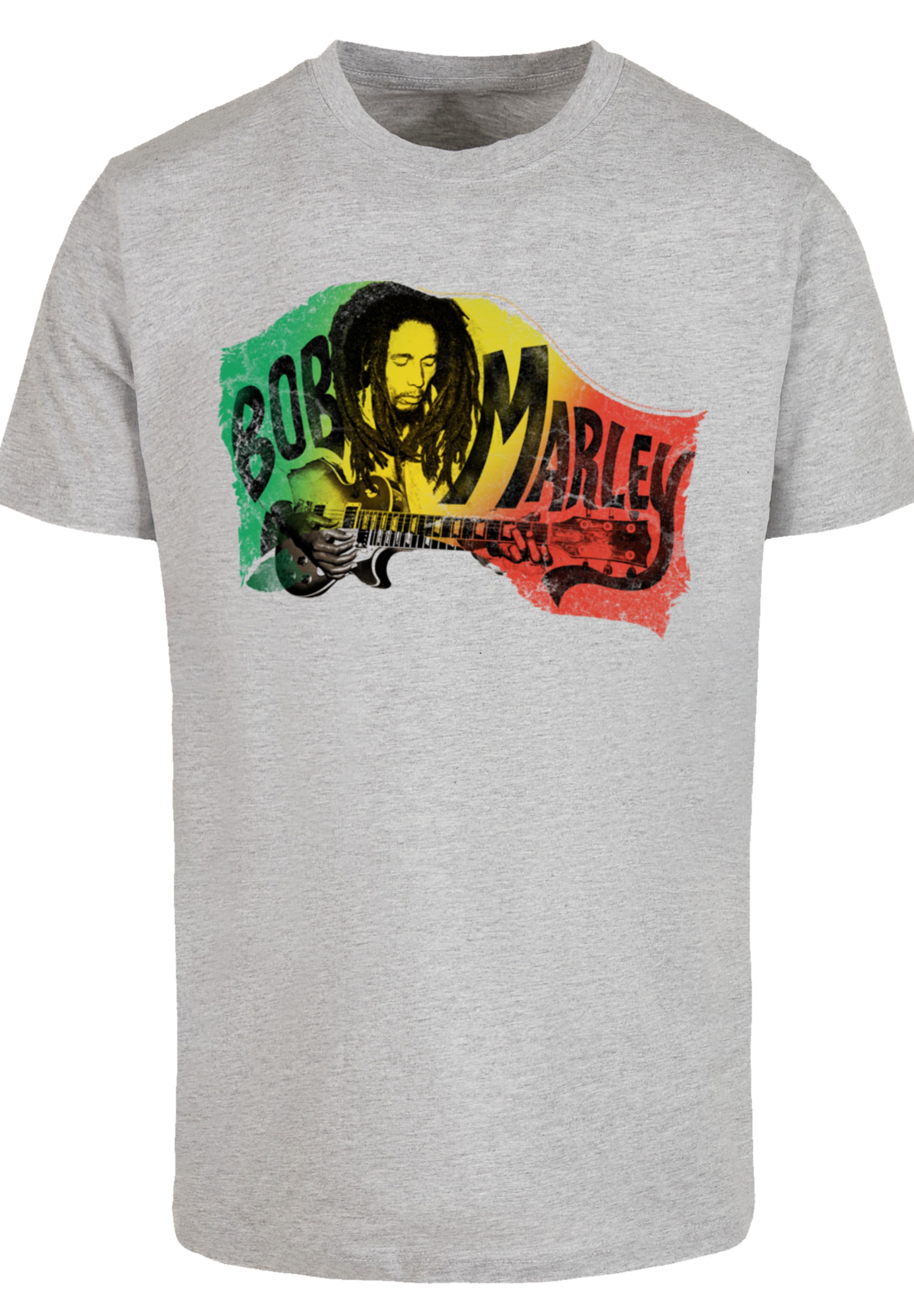 F4NT4STIC T-Shirt »Bob Marley Chords Reggae Music by Rock Off«, Premium Qualität, Musik