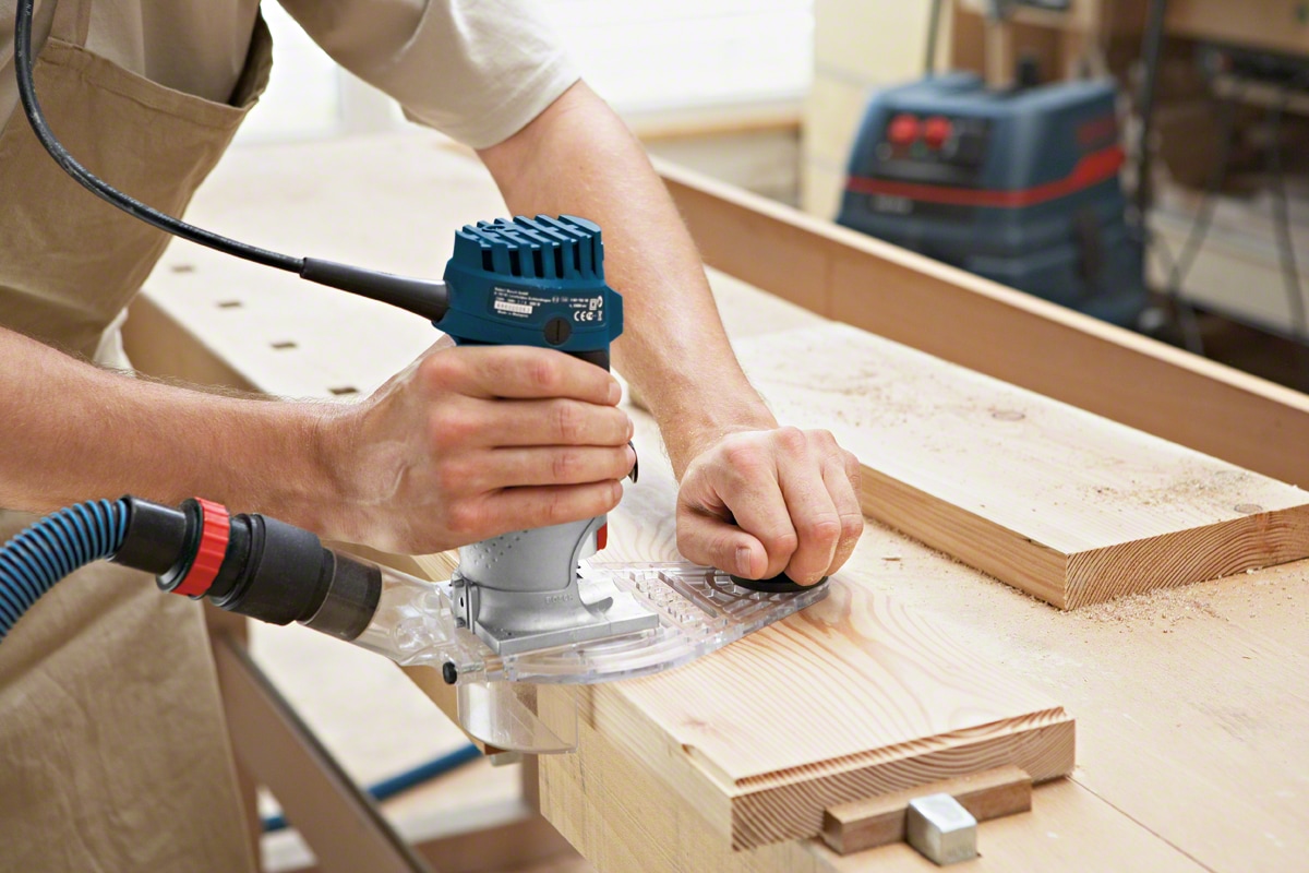 Bosch Professional Kantenfräser »»GKF 600««, mit Handwerkerkoffer, 600W