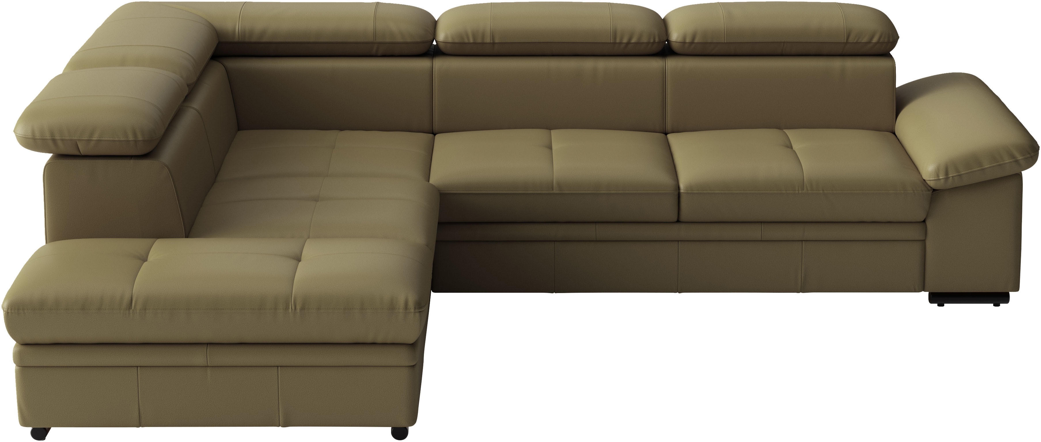 sit&more Ecksofa "Viola L-Form, B: 249 cm, Arm- & Kopfteilverstellung" optional mit Schlaffunktion