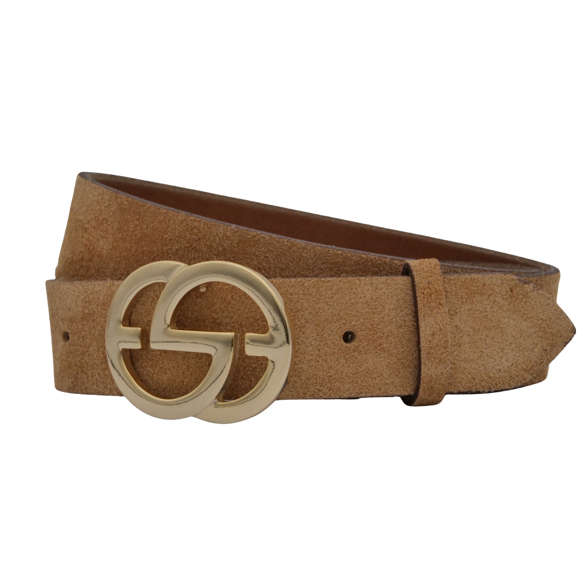 AnnaMatoni "AnnaMatoni Damen Ledergürtel in hochwertigem Velour Leder 4cm"