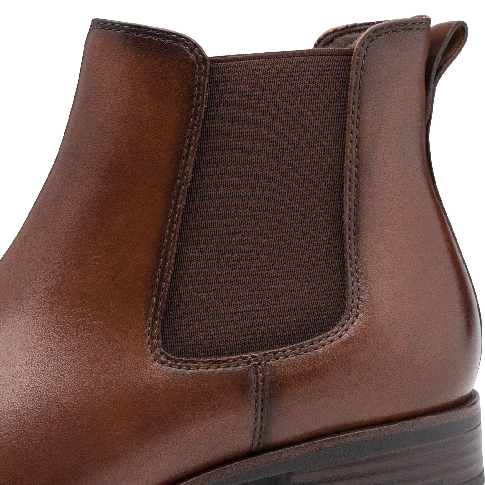 Tamaris Chelseaboots, Blockabsatz, Basic, Stiefelette mit Antik Finish