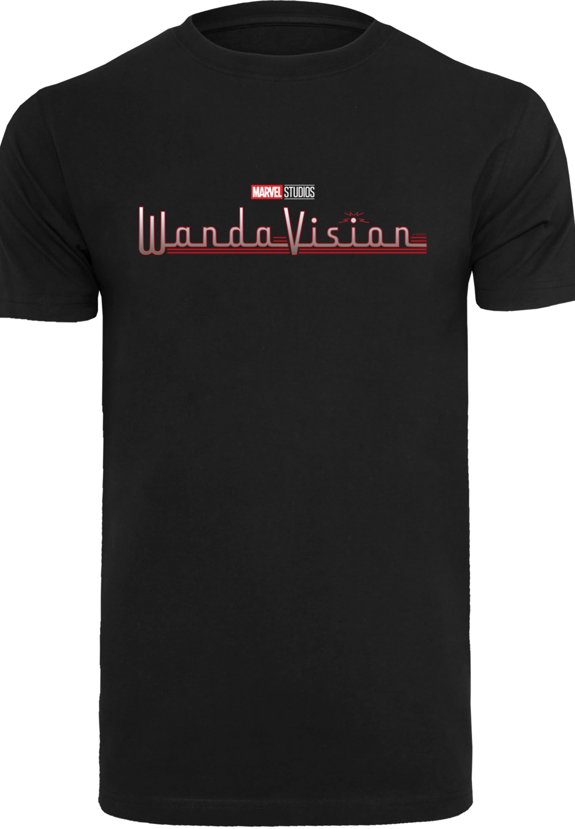 F4NT4STIC Kurzarmshirt »F4NT4STIC Herren Marvel WandaVision Logo with T-Shirt Round Neck«, (1 tlg.)