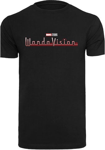 Kurzarmshirt »F4NT4STIC Herren Marvel WandaVision Logo with T-Shirt Round Neck«, (1 tlg.)