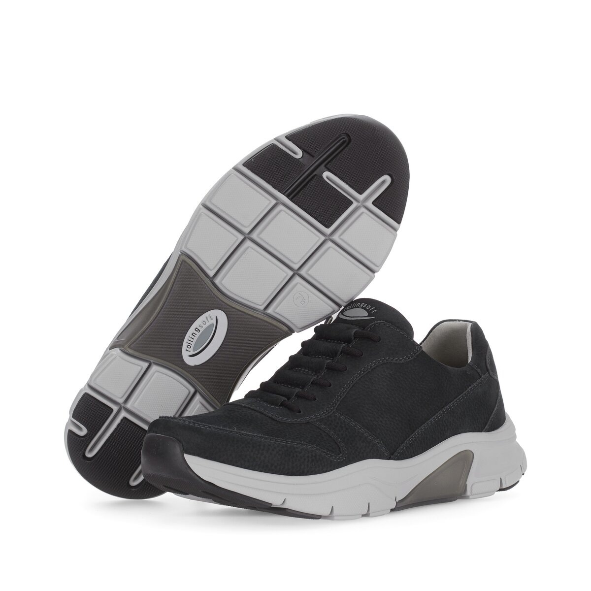 Sneaker GABOR "Sneaker low", Herren, Gr. 46,5, blau, Schuhe Sneaker 3