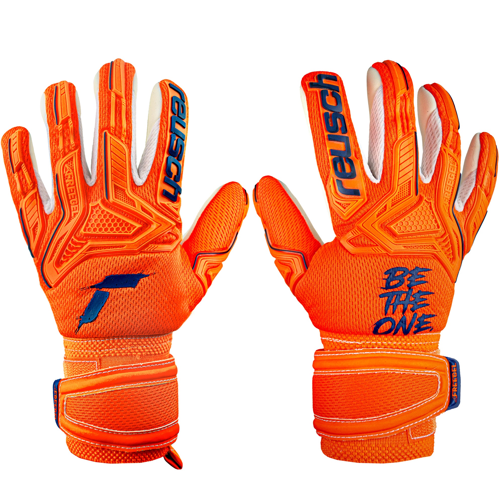 Reusch Torwarthandschuhe "Attrakt Freegel Silver Jr" mit Grip Silver Belag günstig online kaufen