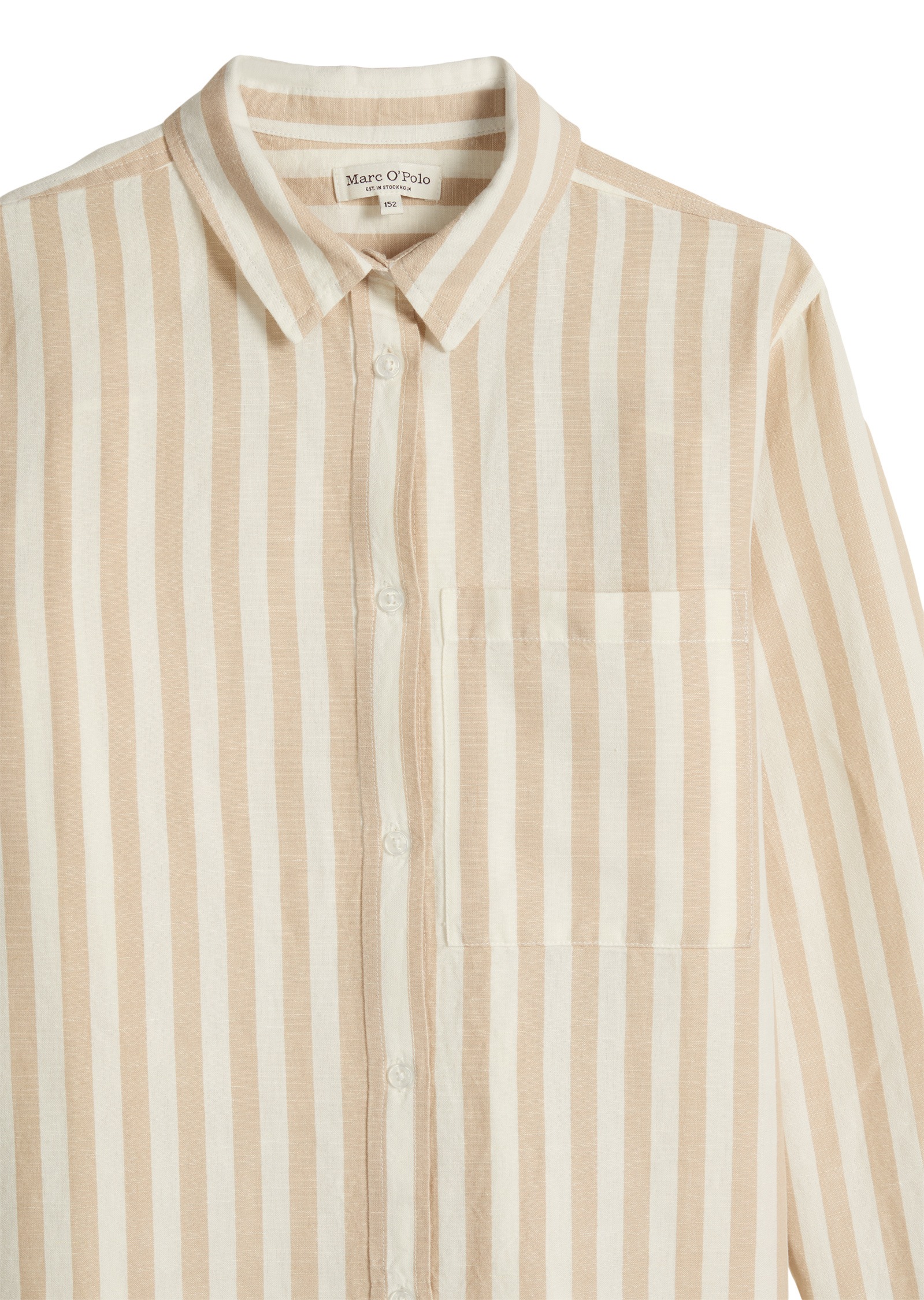 Marc O'Polo Sweatkleid »aus Leinen und Bio-Baumwolle«