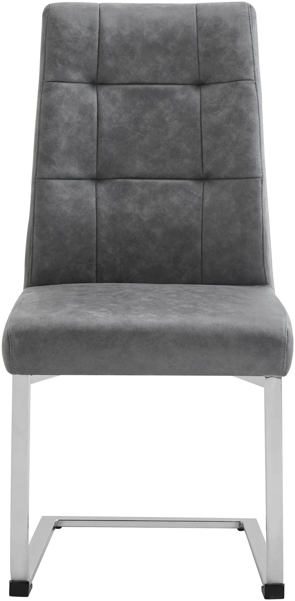 byLIVING Esszimmerstuhl »Marlen XXL«, (Set), 2 St., Microfaser, bis zu 150 kg belastbar, Vintage-Bezug, Freischwinger