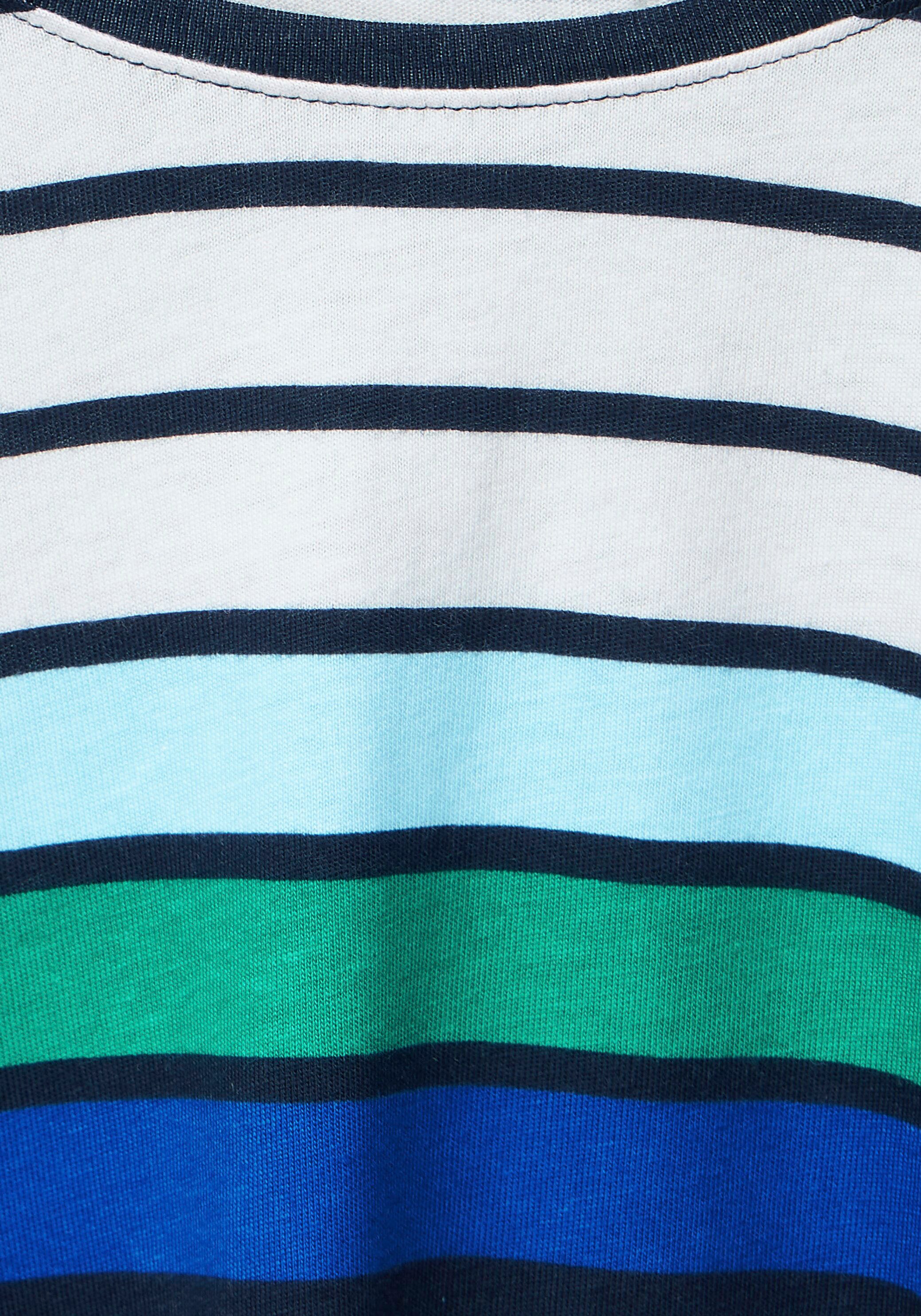 Cecil Langarmshirt in gestreifter Optik SV7304