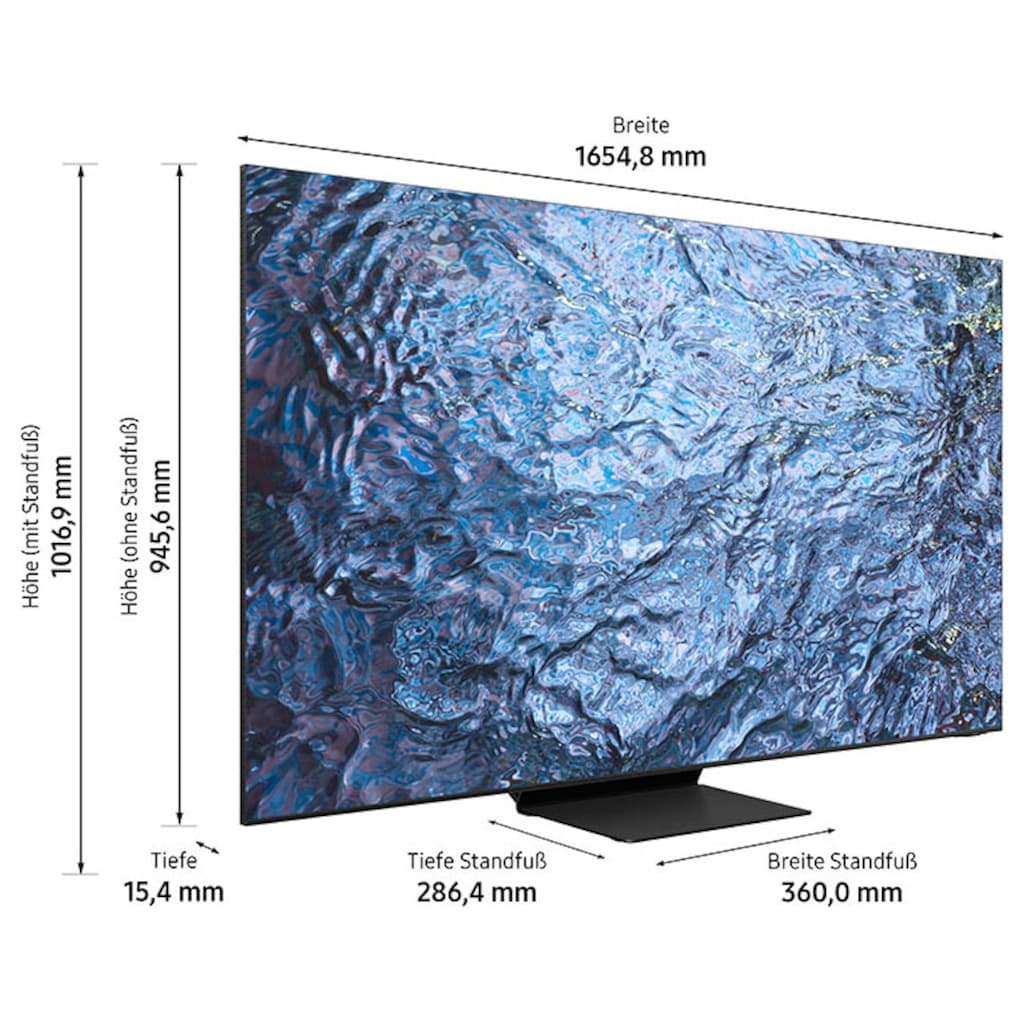 Samsung LED-Fernseher, 189 cm/75 Zoll, 8K, Smart-TV