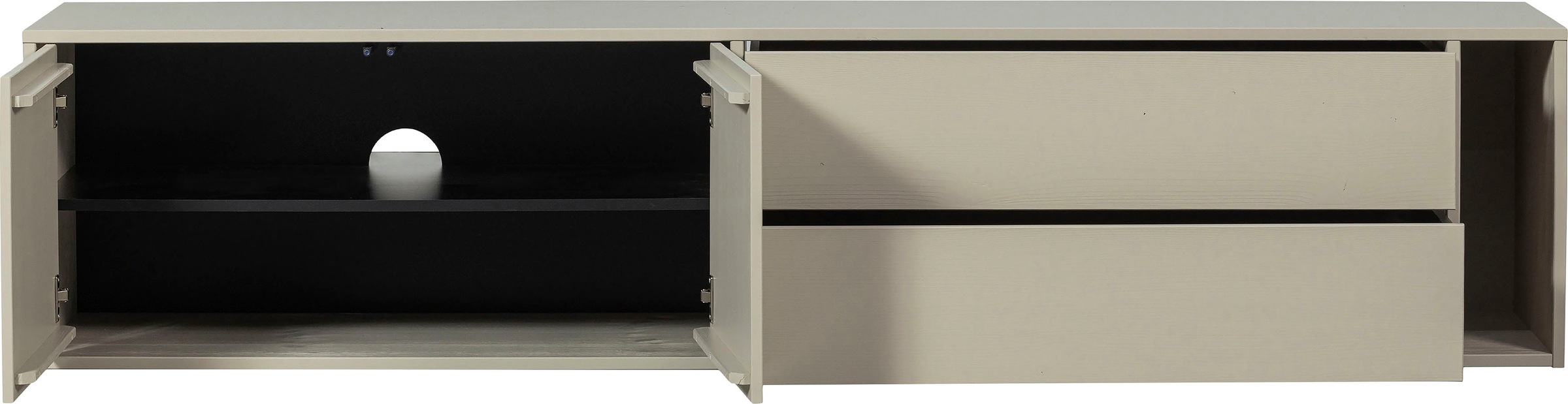 Thumbnail - WOOOD Lowboard "Settle TV-Kommode" mit zwei Schubladen, H 45 cm x B 200 cm