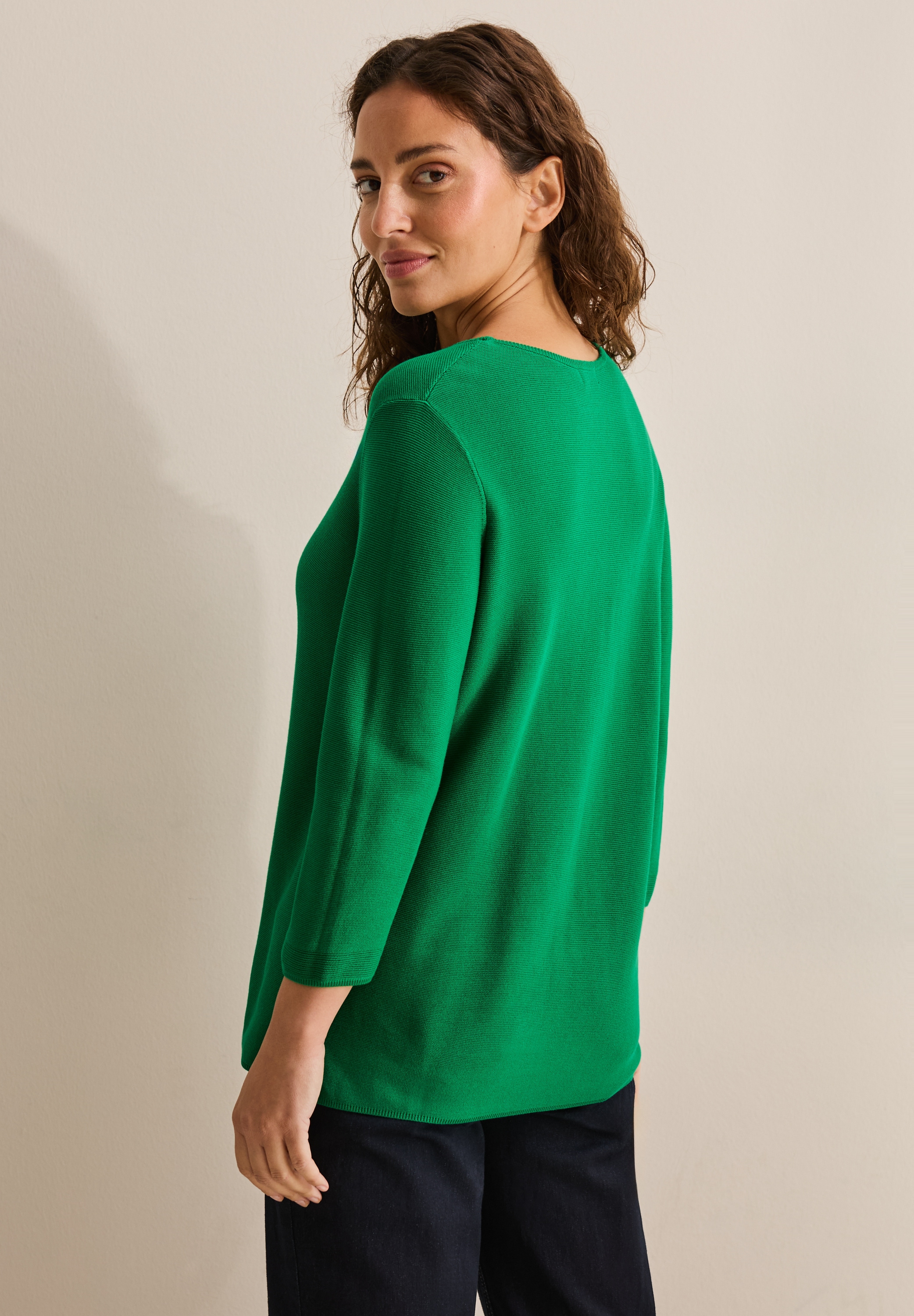 Cecil Strickpullover, mit 3/4 Ärmeln