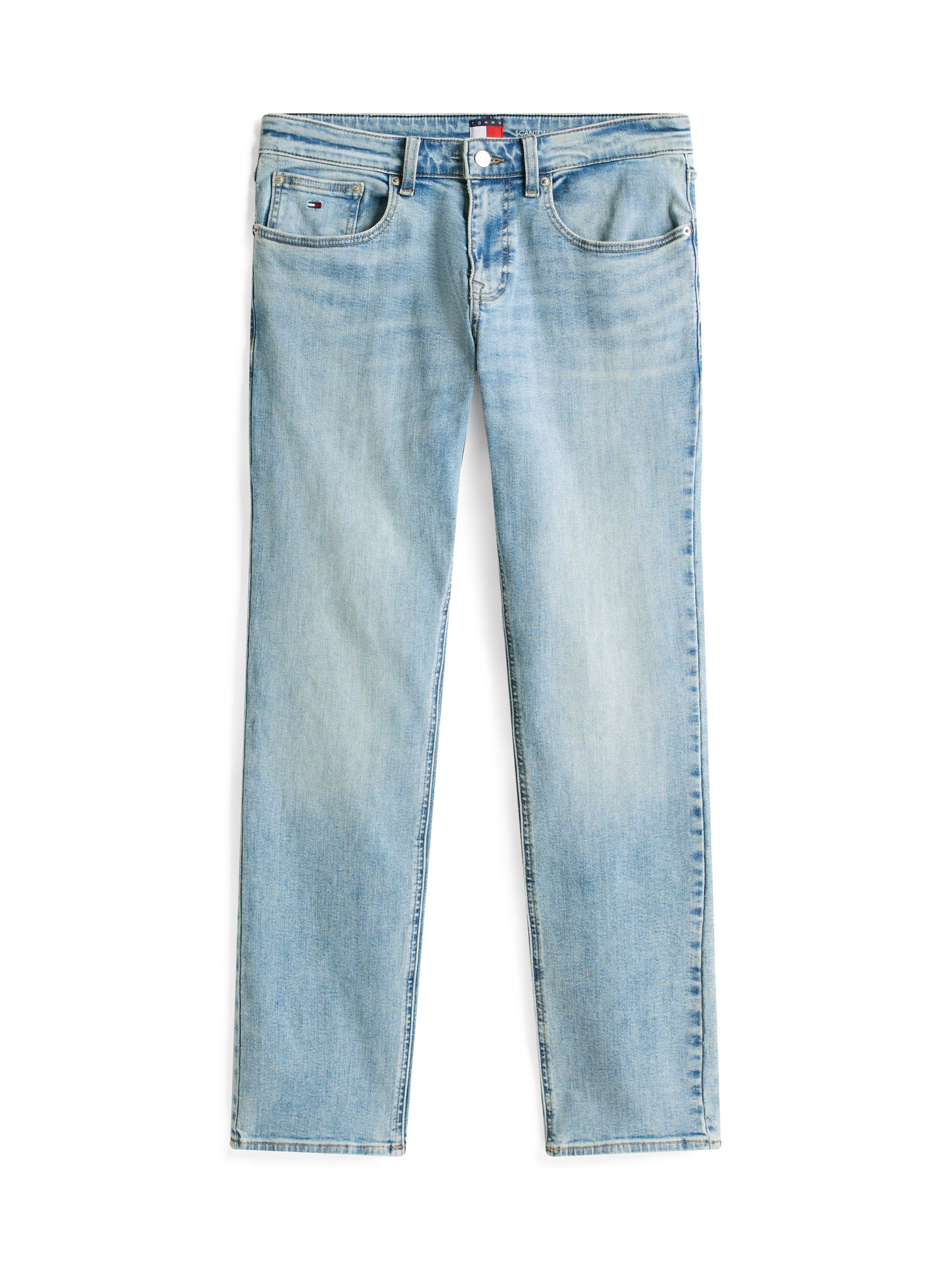 Tommy Jeans Slim-fit-Jeans »Scanton Slim Denim«, Mit Gürtelschlaufen