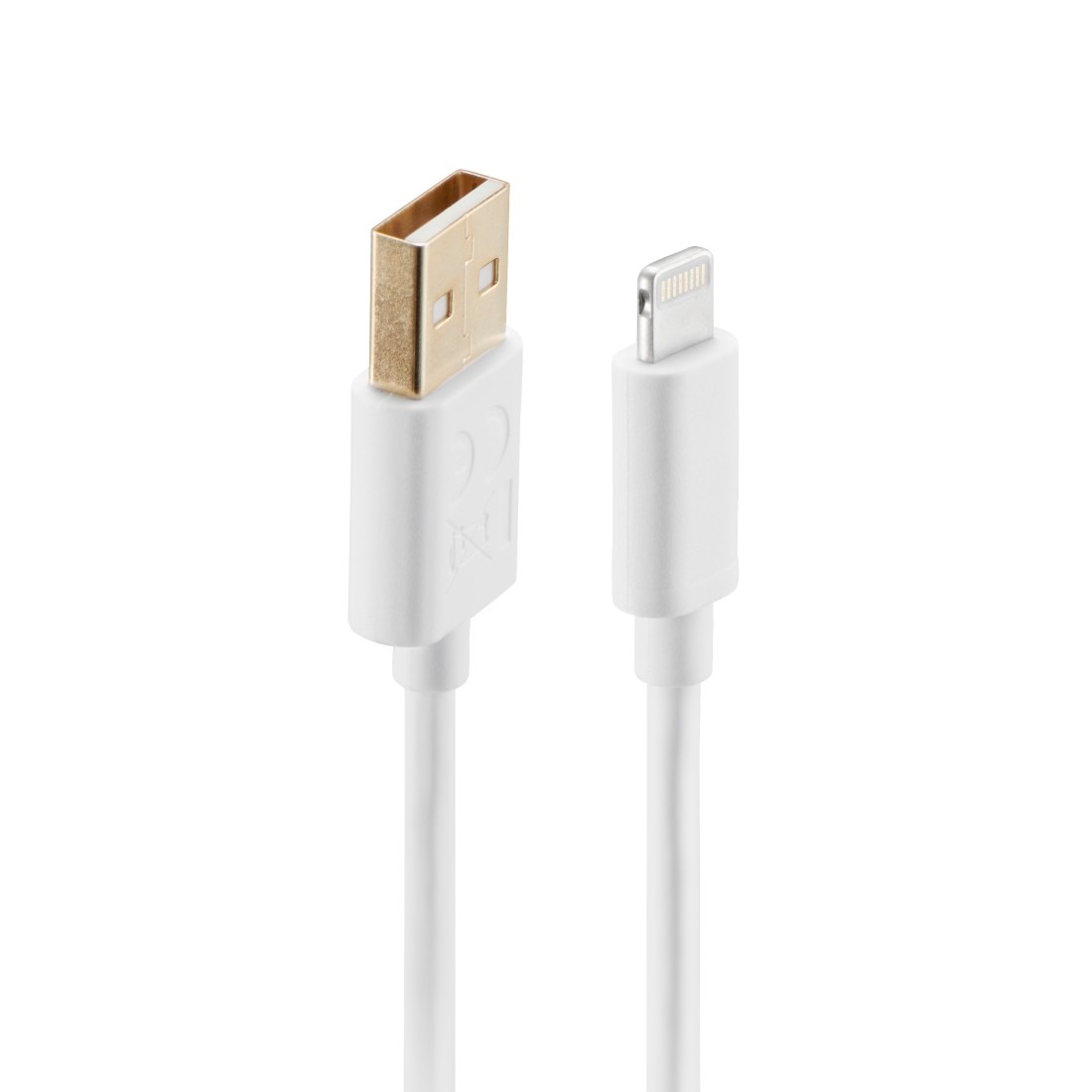 Hama USB-Kabel »Ladekabel für Smartphones und Tablets 1,5 m, USB-A auf Lightning, Weiß«, Lightning-USB Typ A, 150 cm