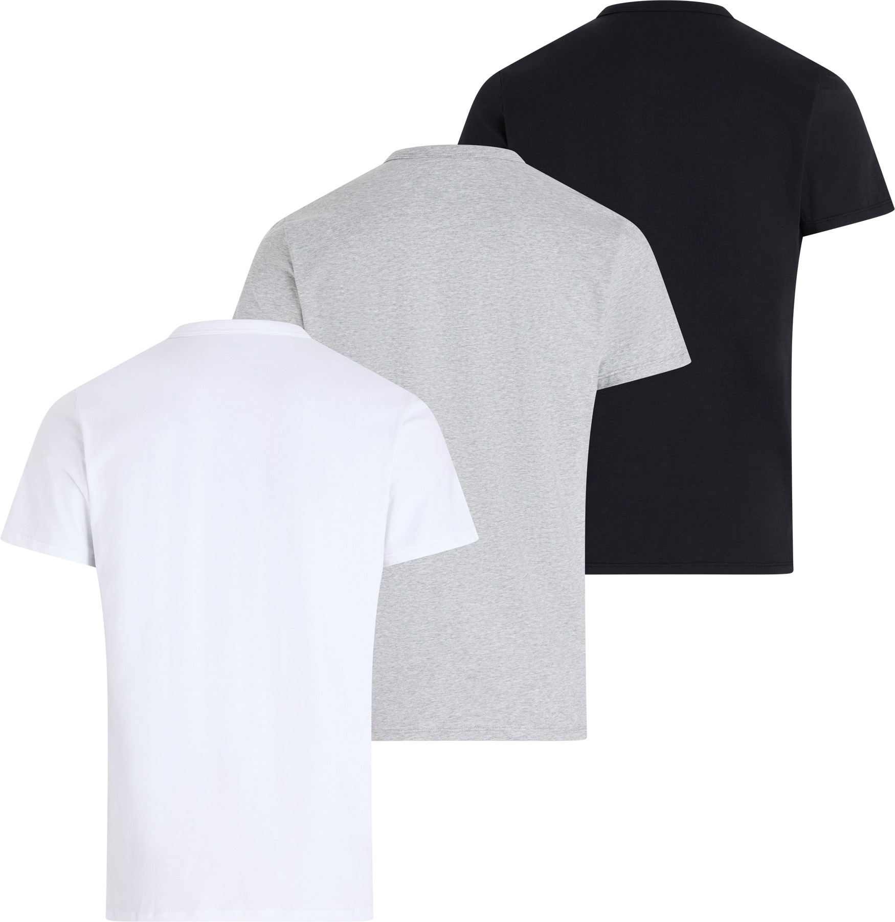 Calvin Klein Underwear T-Shirt »S/S CREW NECK 3PK«, (Packung, 3 tlg., 3er-Pack), mit Logo am Saum