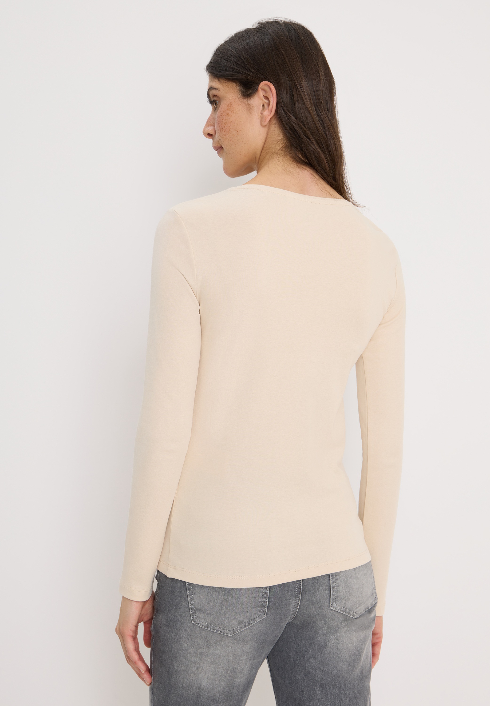 Cecil Langarmshirt, aus reiner Baumwolle günstig online kaufen