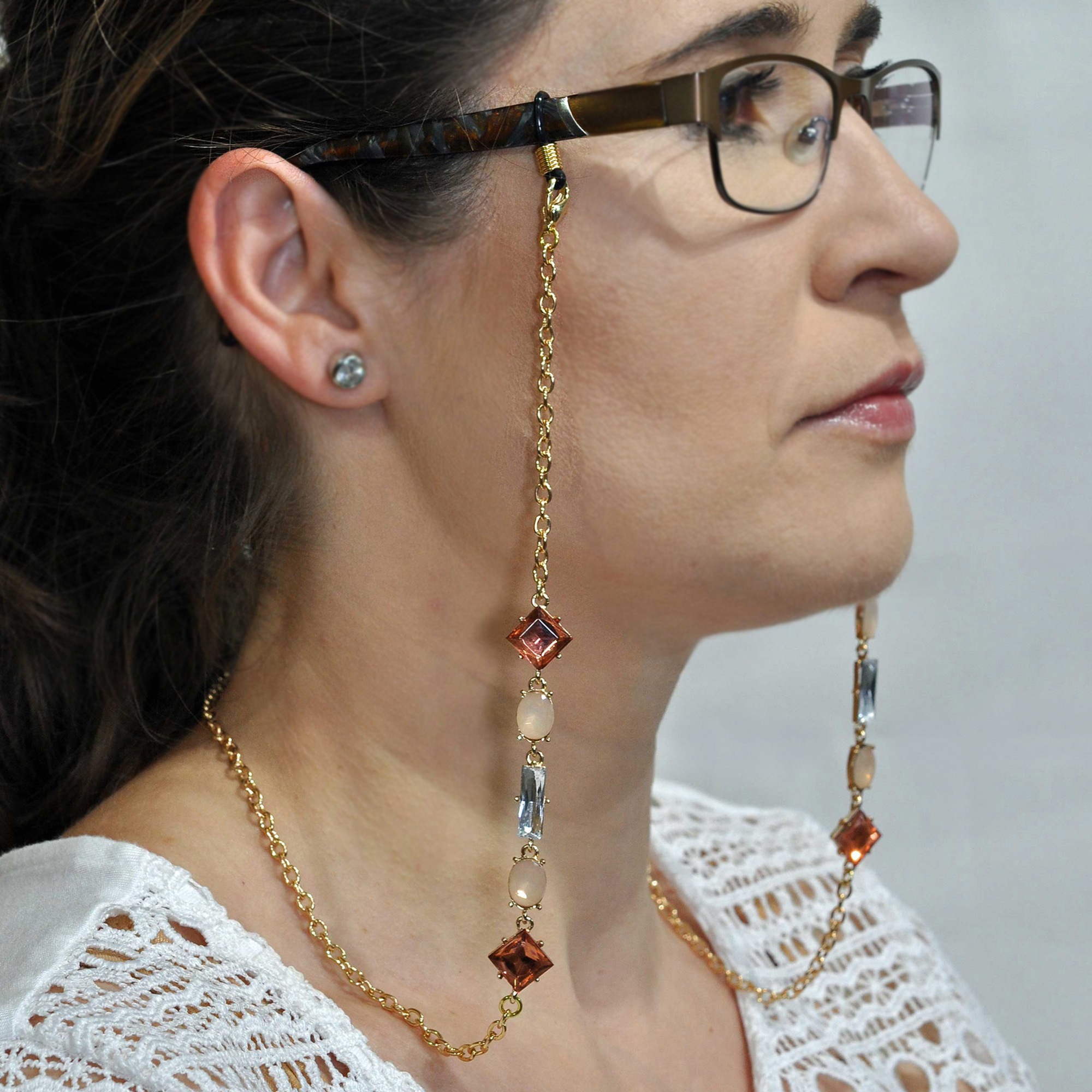 Steuer Collierkettchen »Brillenkette«