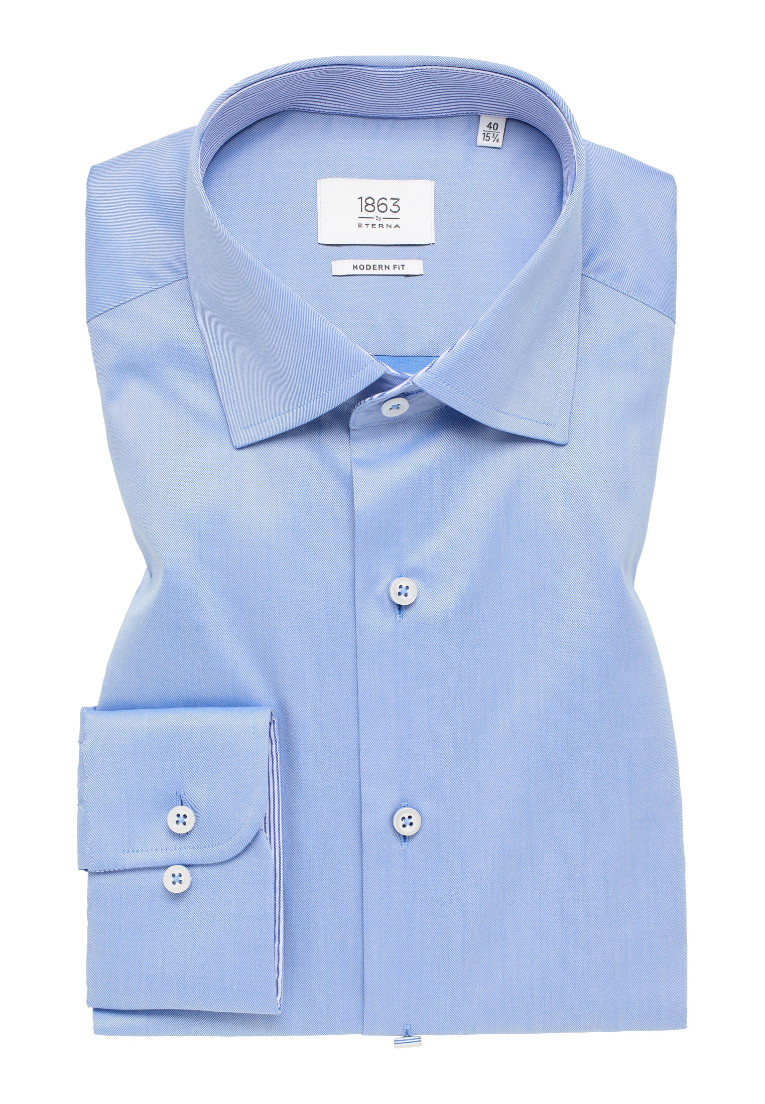 Eterna Langarmhemd »MODERN FIT«, NON IRON (bügelfrei)