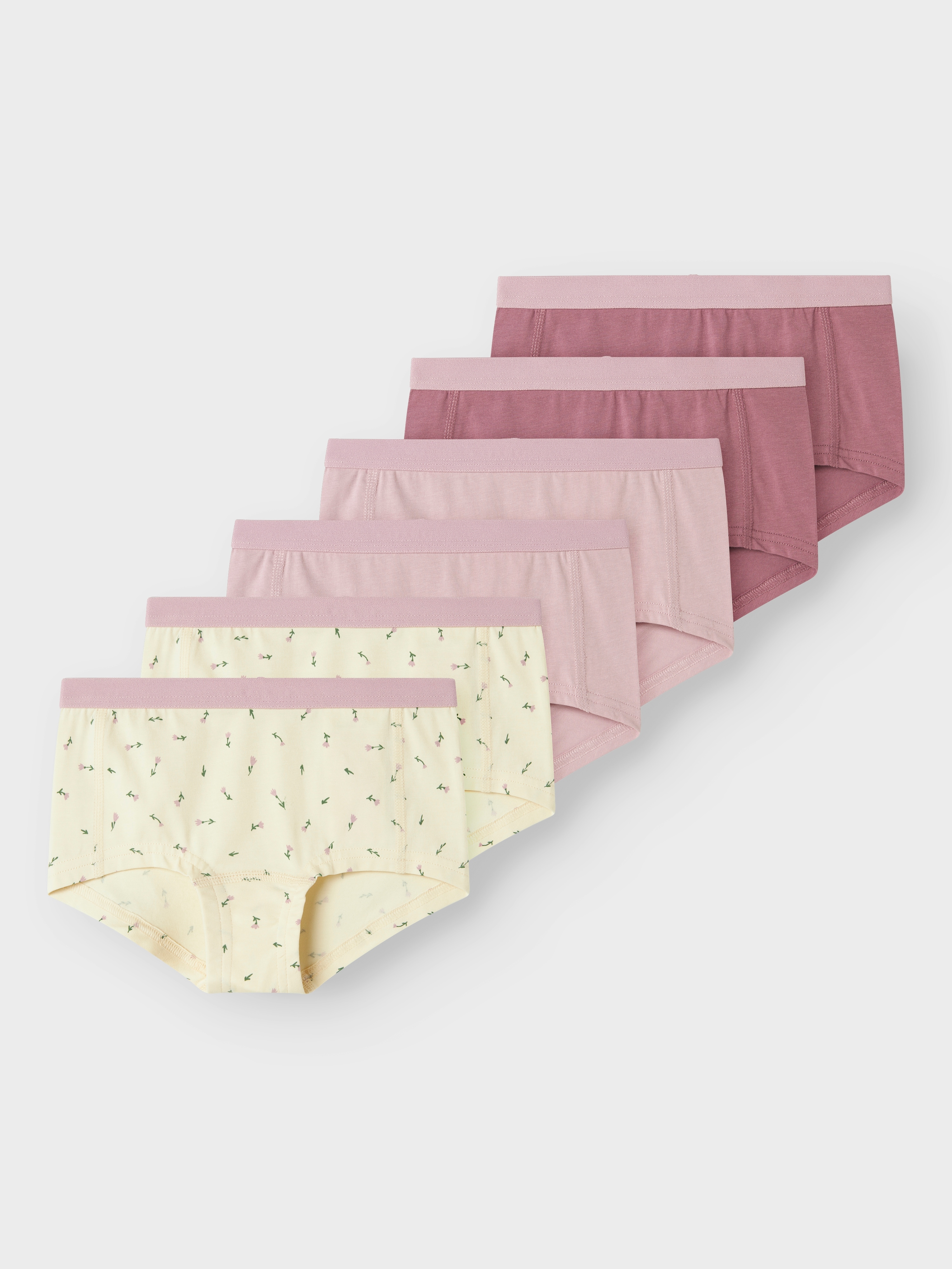 Name It Hipster "NKFHIPSTER 6P BUTTERCREAM FLORAL NOOS" Packung, 6 Stk.