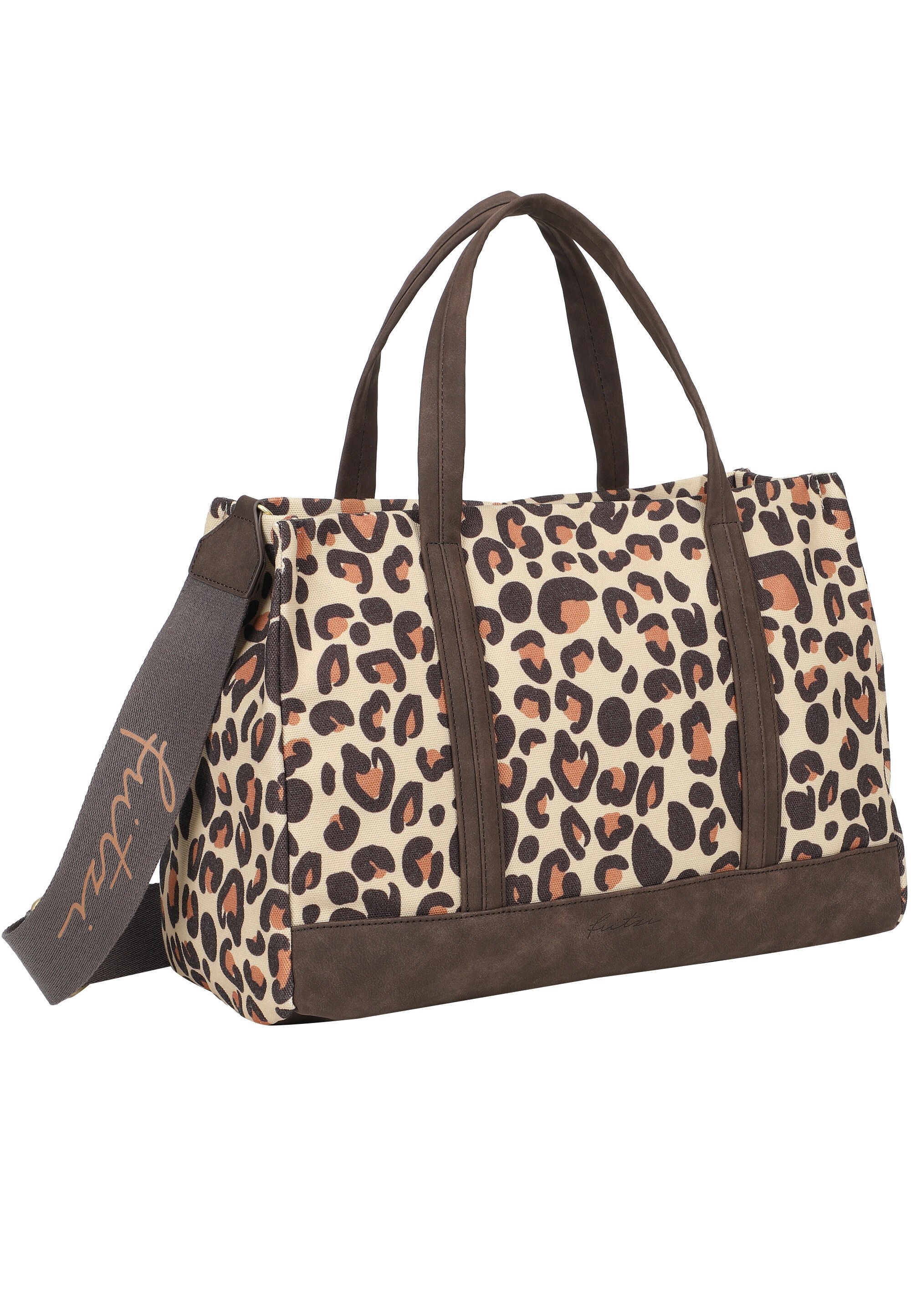Fritzi aus Preußen »Easy Tote Limited Leo Camel« mit Leo-Print