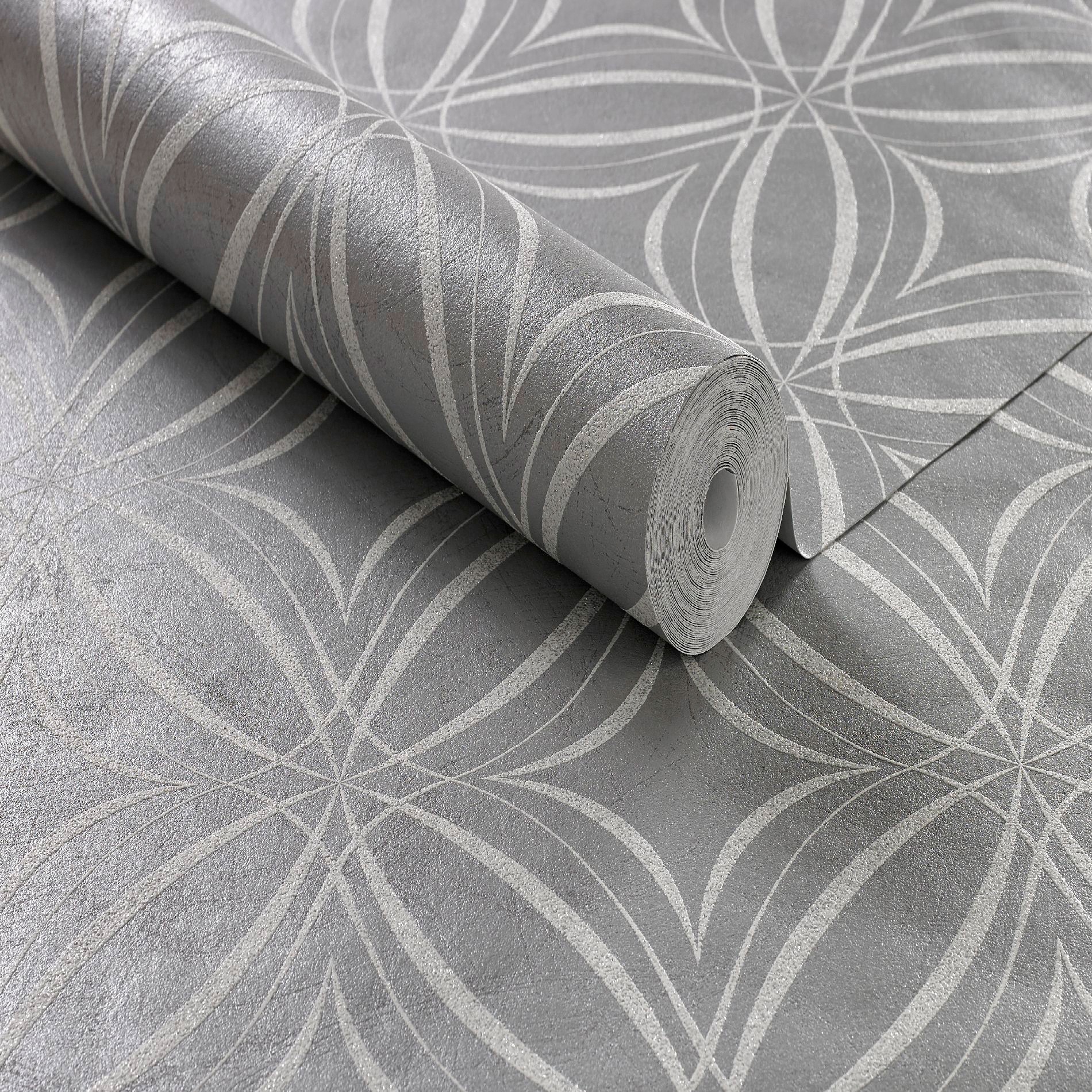 Superfresco Easy Vliestapete »Glitz Geo«, geometrisch, 1000 cm Länge