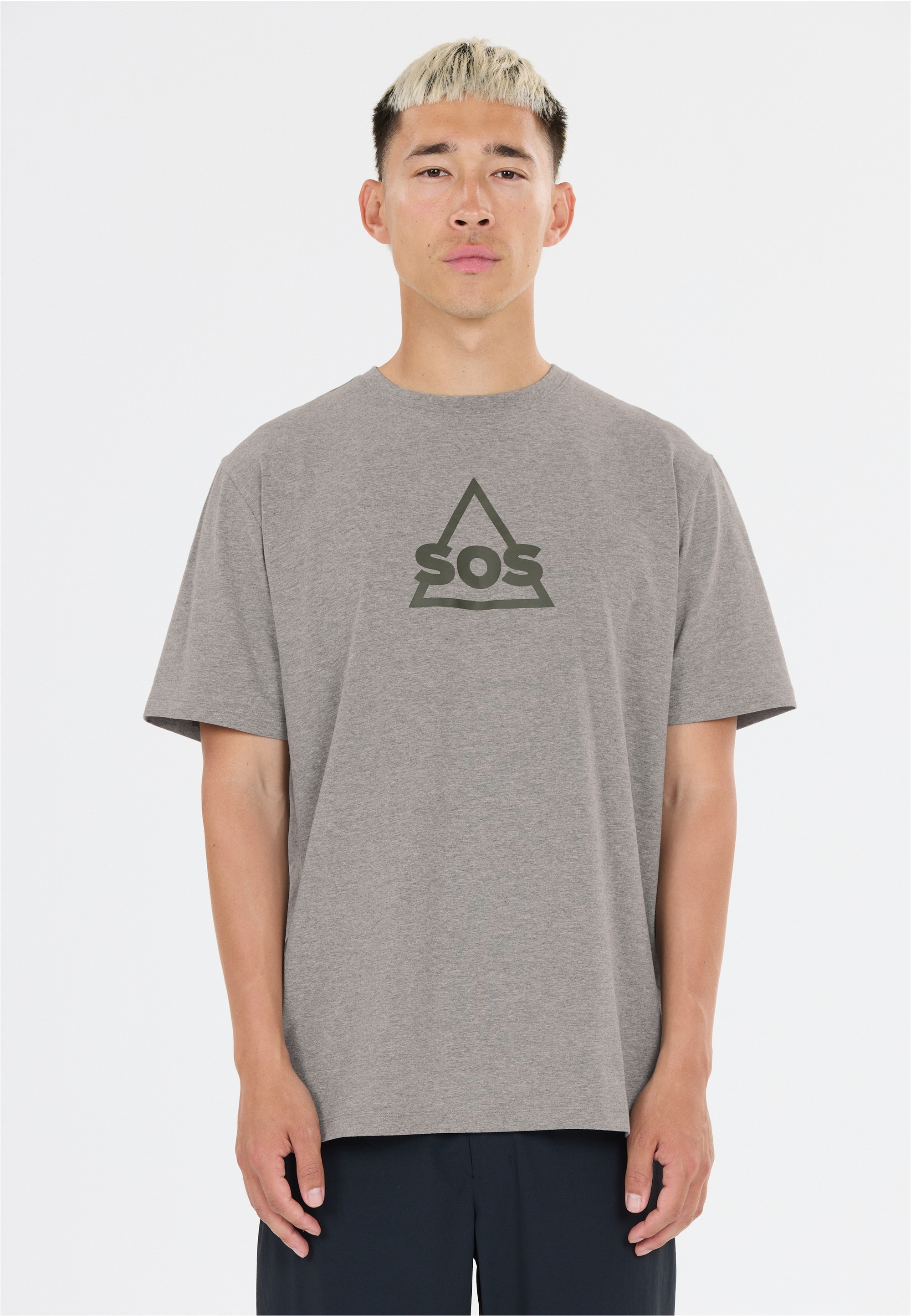 SOS Funktionsshirt "Kvitfjell", mit biologischer Baumwolle und subtilem SOS günstig online kaufen