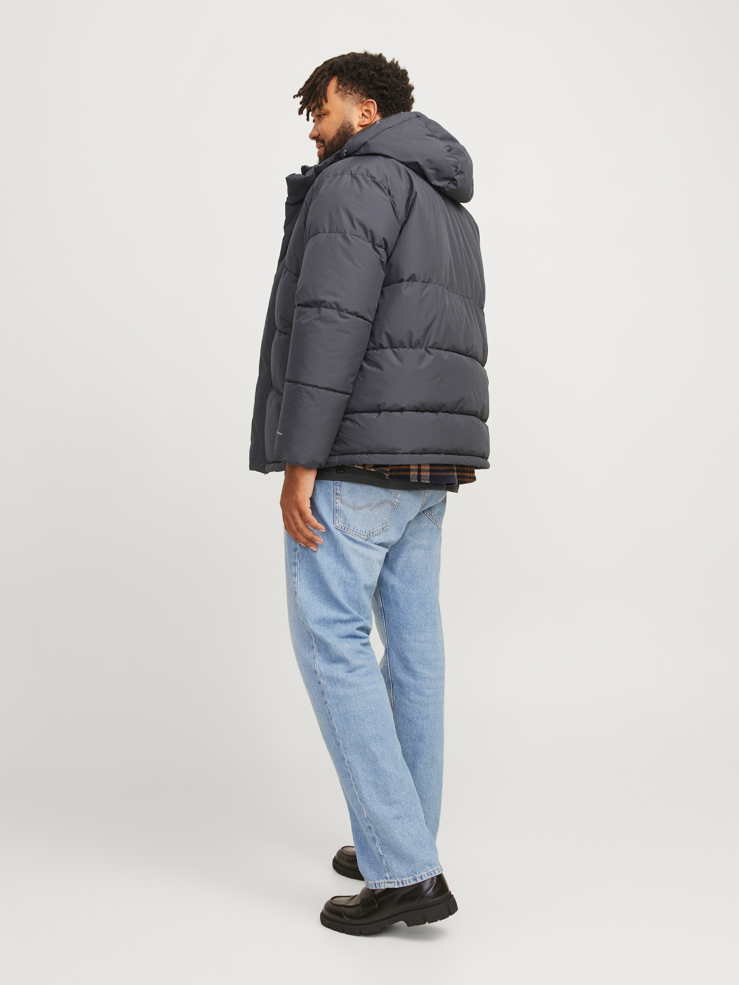 Jack & Jones PlusSize Steppjacke »JJWORLD PUFFER JACKET PLS«, mit Kapuze