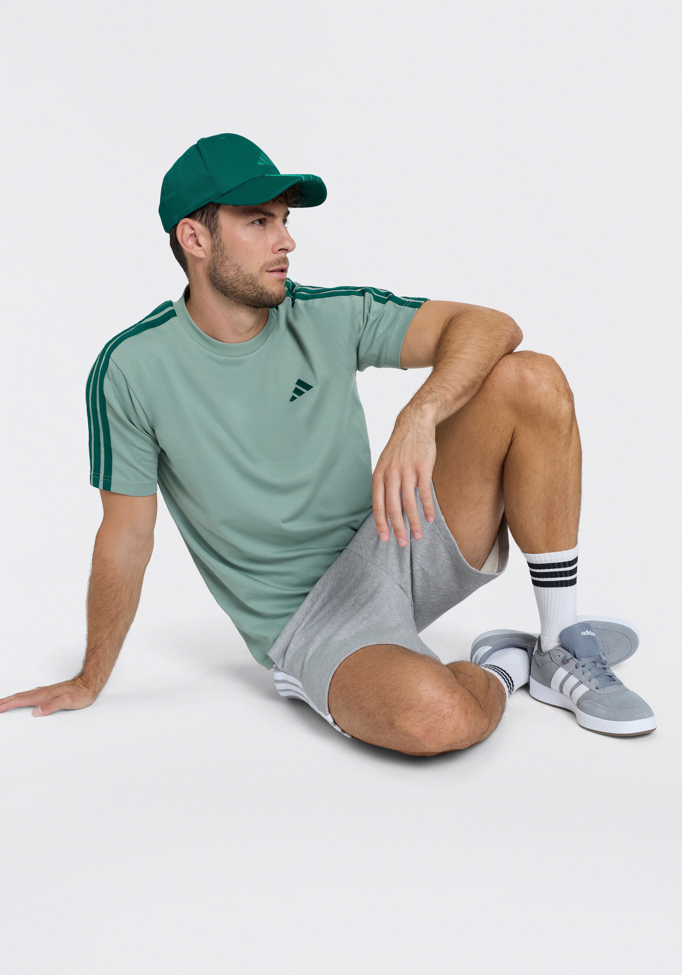 adidas Sportswear »ESSENTIALS 3-STREIFEN, FRENCH TERRY«