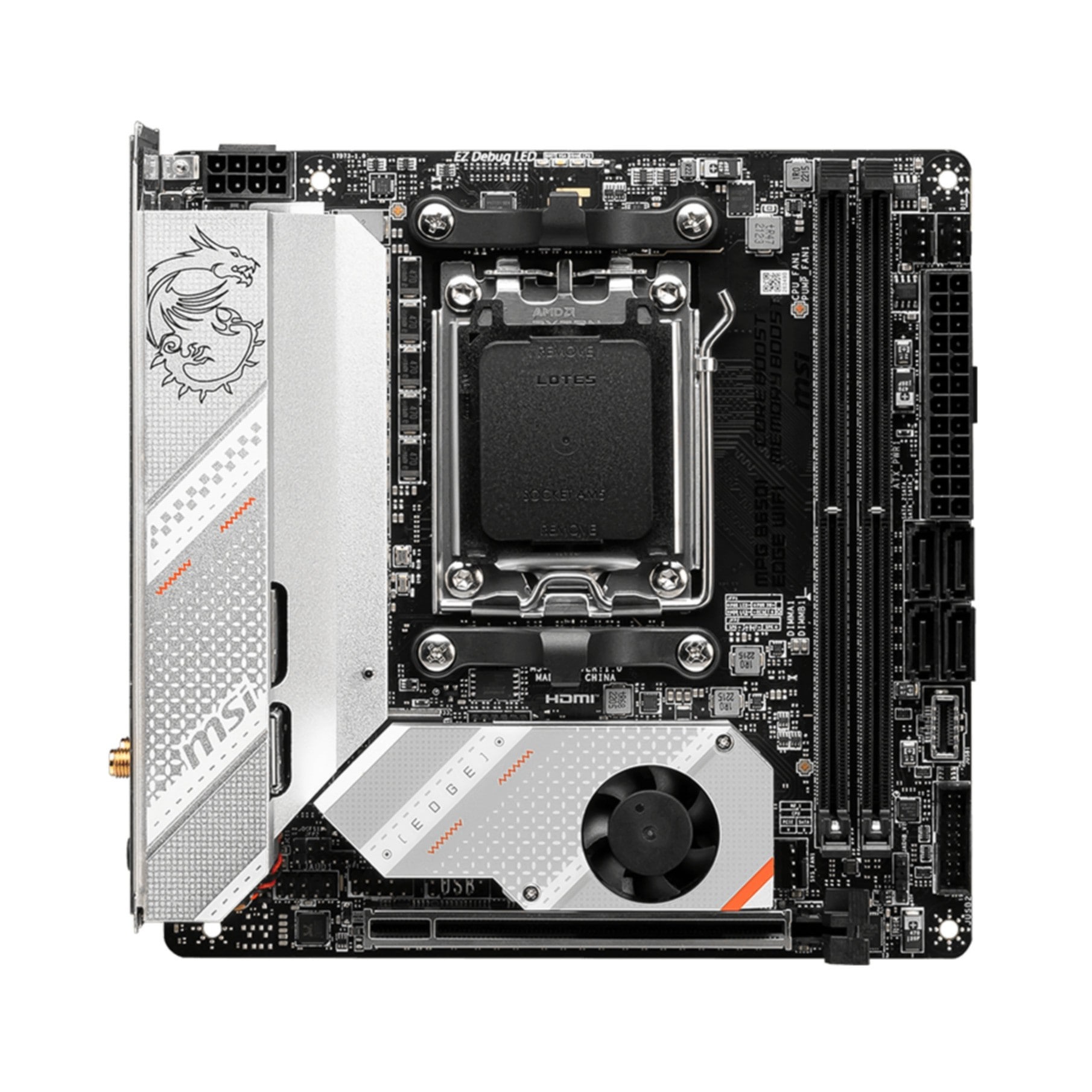 MSI Mainboard »MPG B650I EDGE WIFI«
