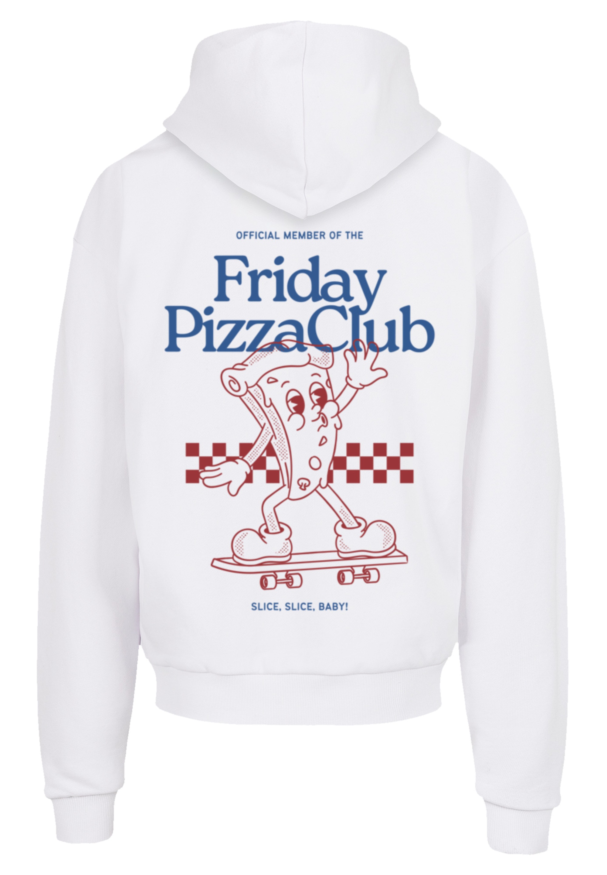 F4NT4STIC Kapuzenpullover »Friday Pizza Club«, Premium Qualität