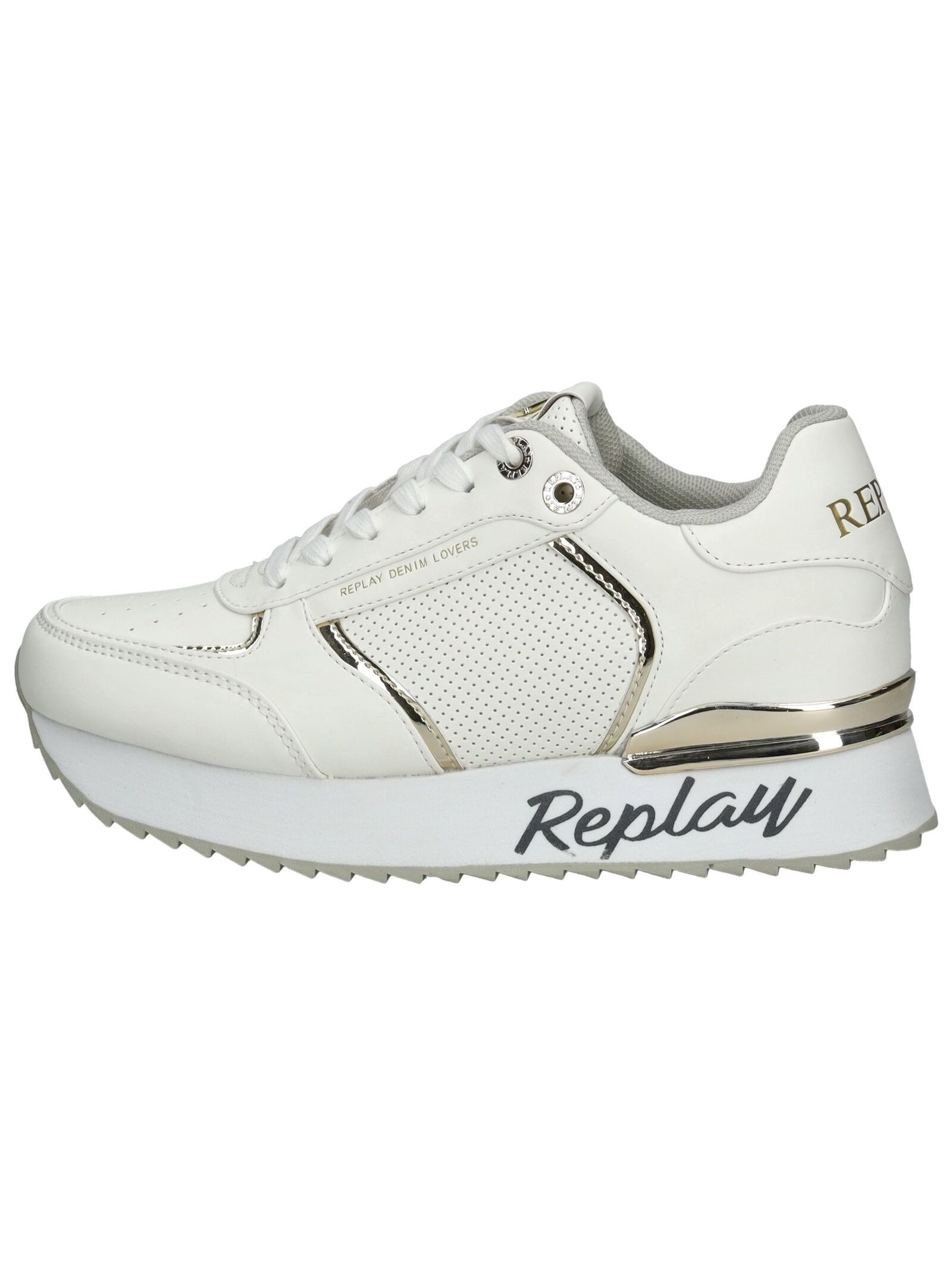 Replay Sneaker "Replay Sneaker Lederimitat" günstig online kaufen