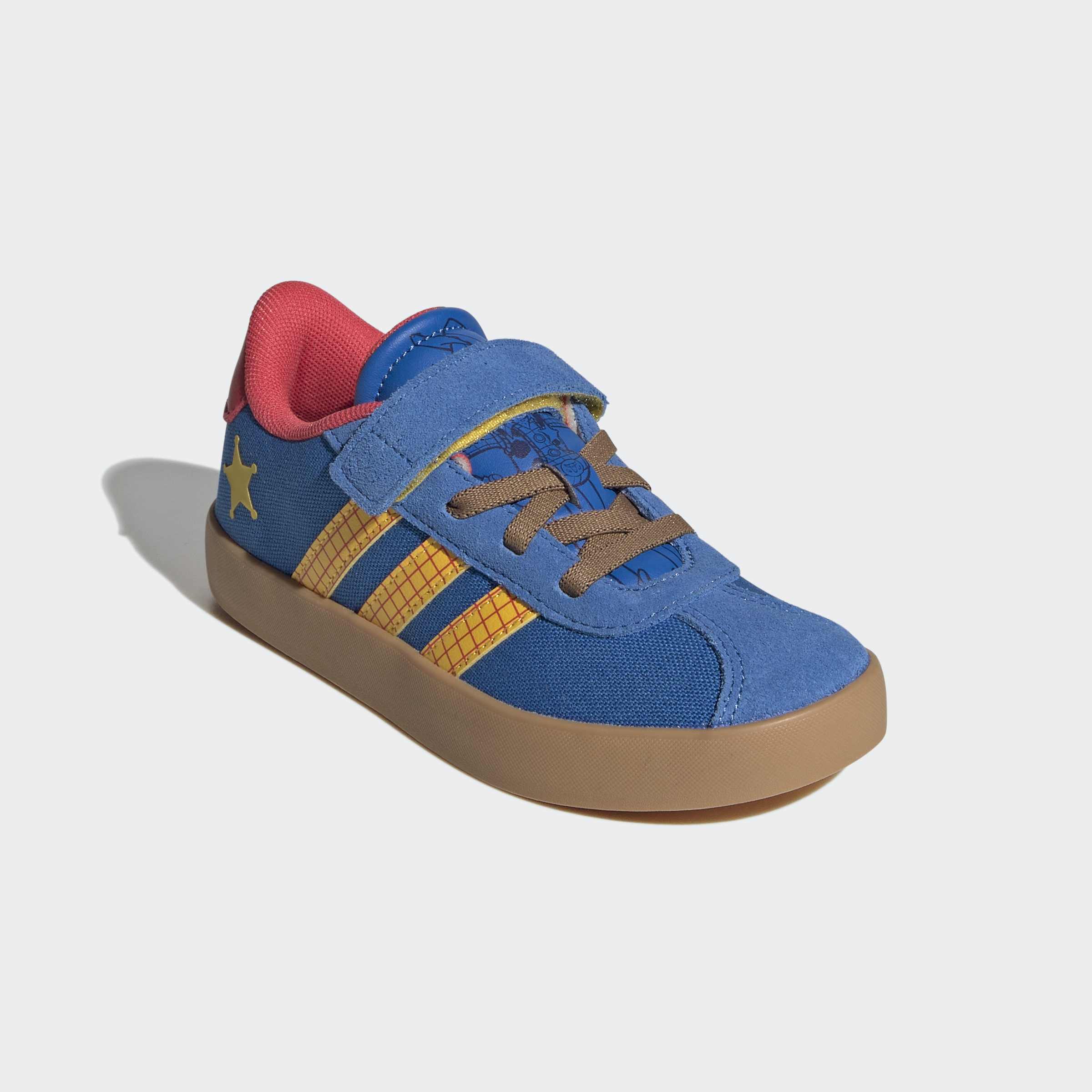 adidas Sportswear Sneaker "VL COURT WOODY EL C" Design auf den Spuren des adidas Samba