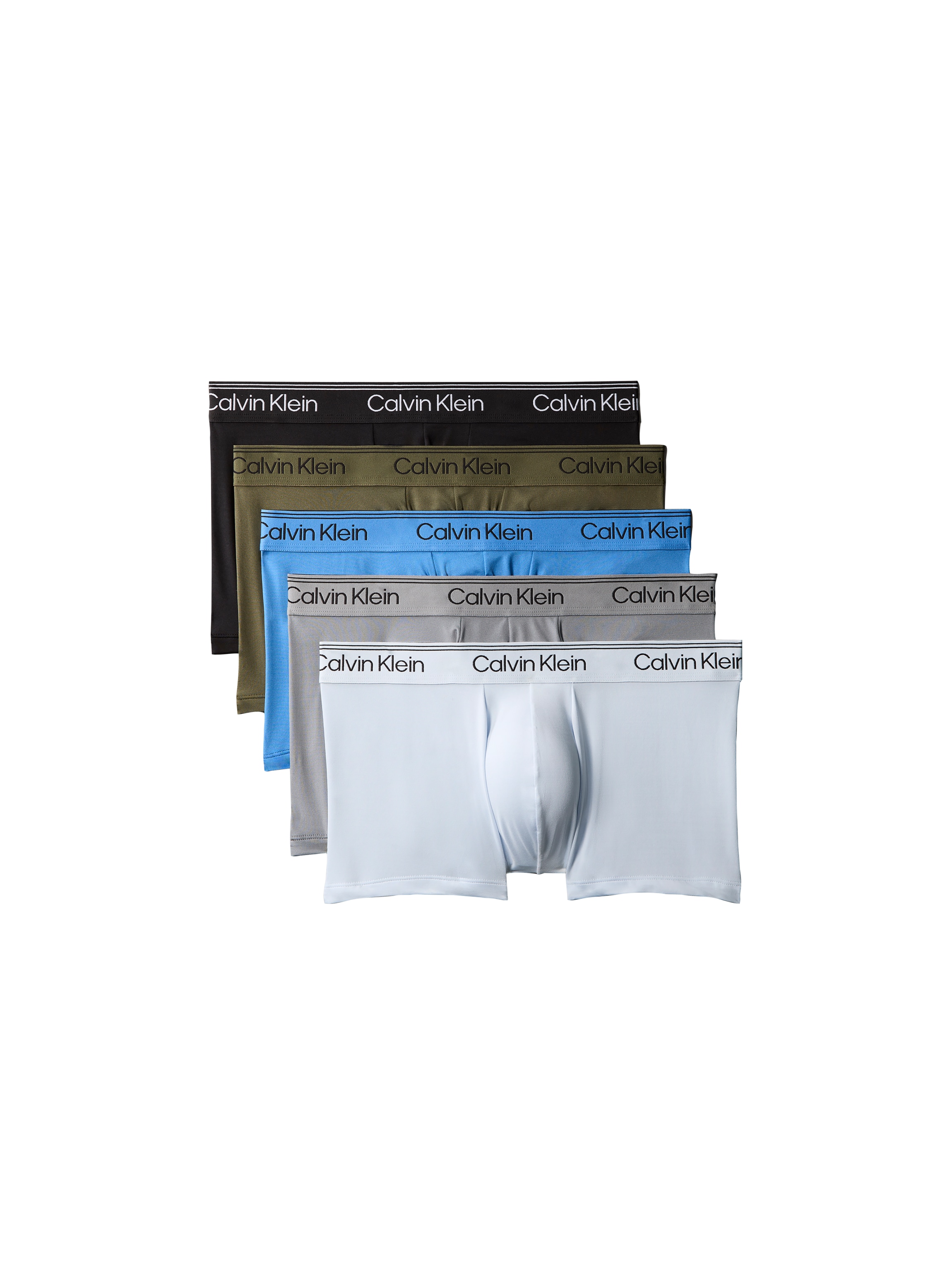 Calvin Klein Underwear Trunk "LOW RISE TRUNK 5PK" Packung, 5er-Pack, 5 Stk. Mit elastischem Bund