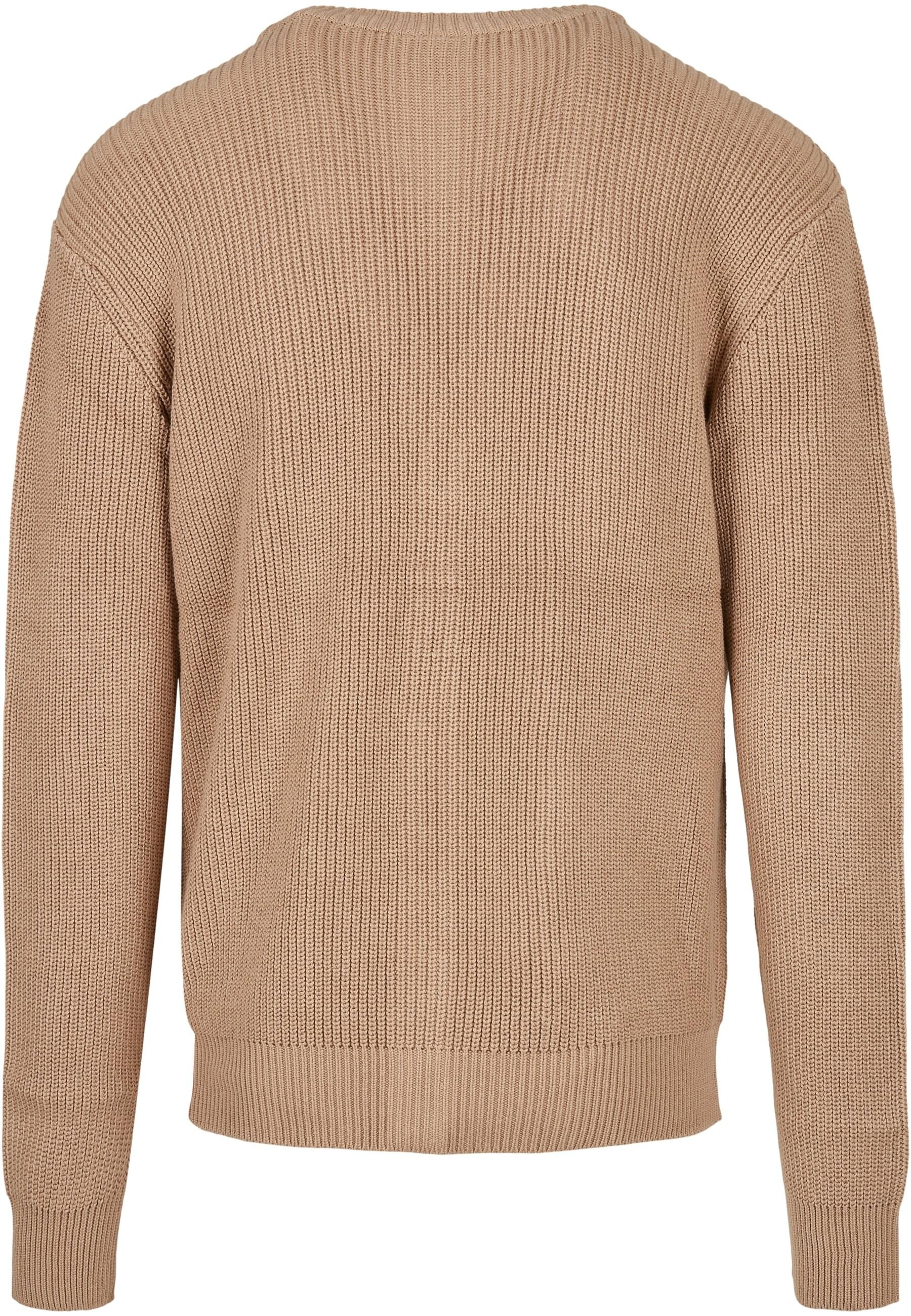 URBAN CLASSICS Strickfleecejacke »Urban Classics Herren Boxy Cardigan«, (1 St.), ohne Kapuze
