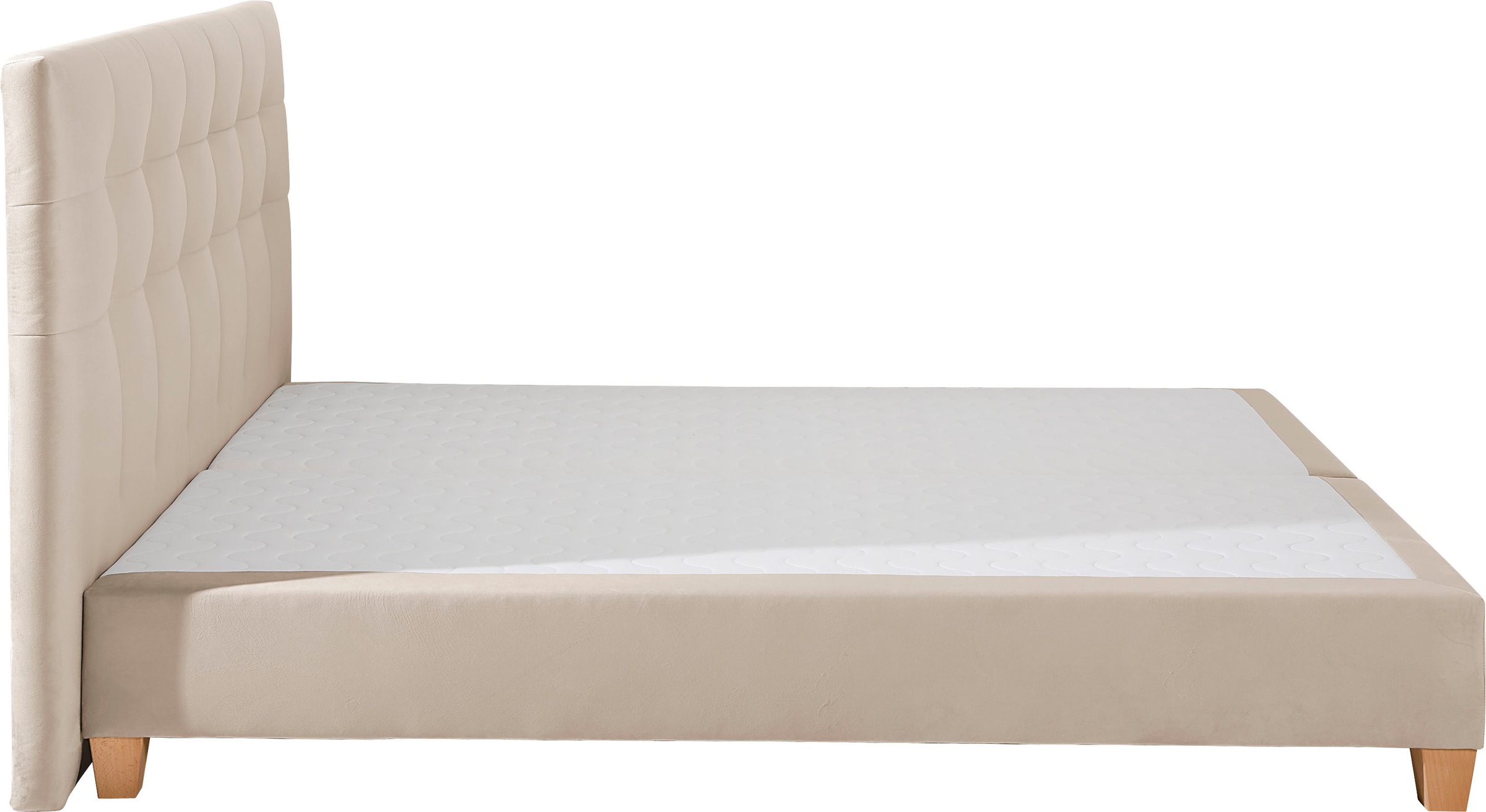 Home affaire Boxspringbett »Moulay«, inkl. Topper, in 3 Härtegraden, TFK auch in Härtegrad 4