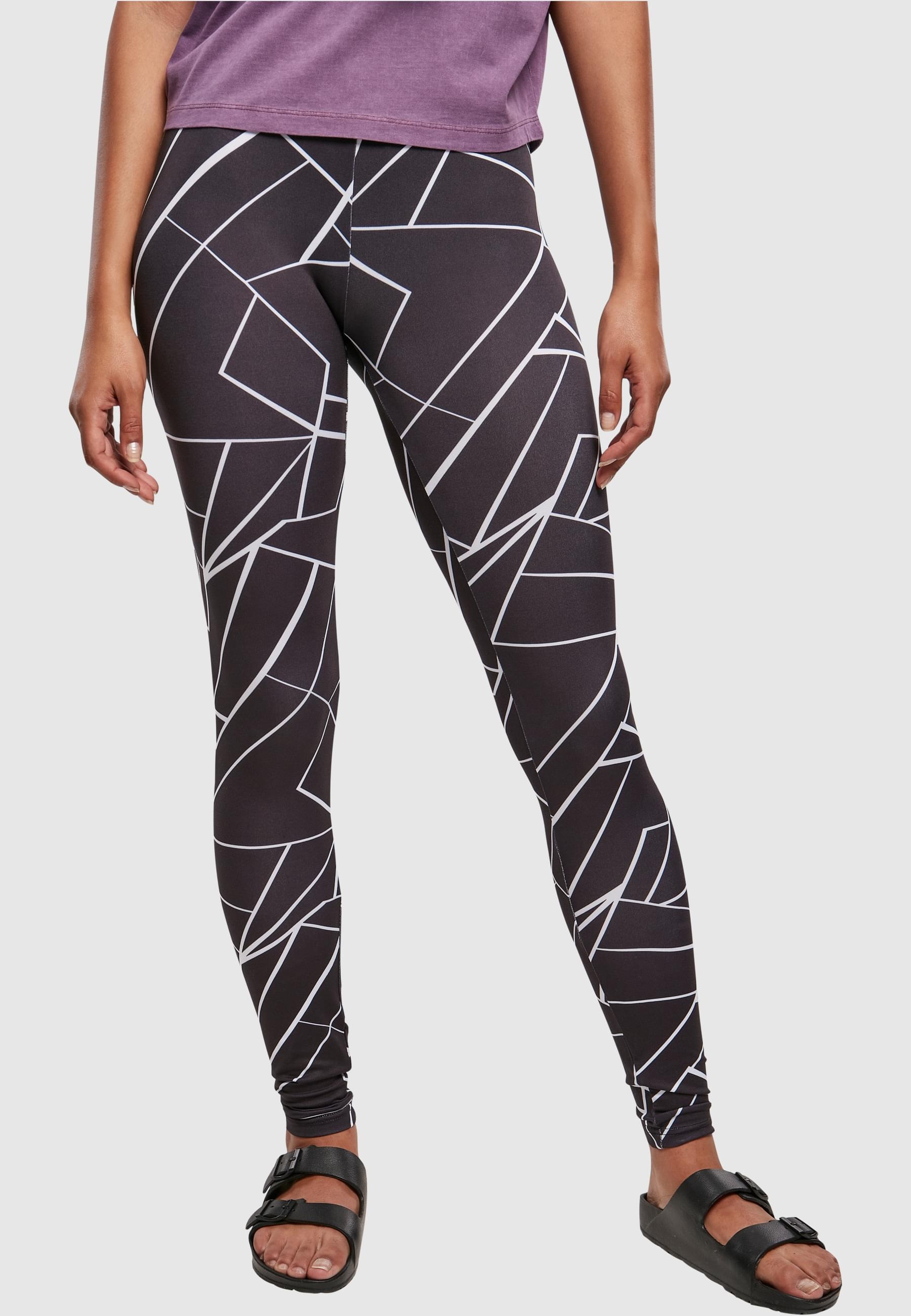 URBAN CLASSICS Leggings »Urban Classics Damen Ladies AOP Leggings«, (1 tlg.)