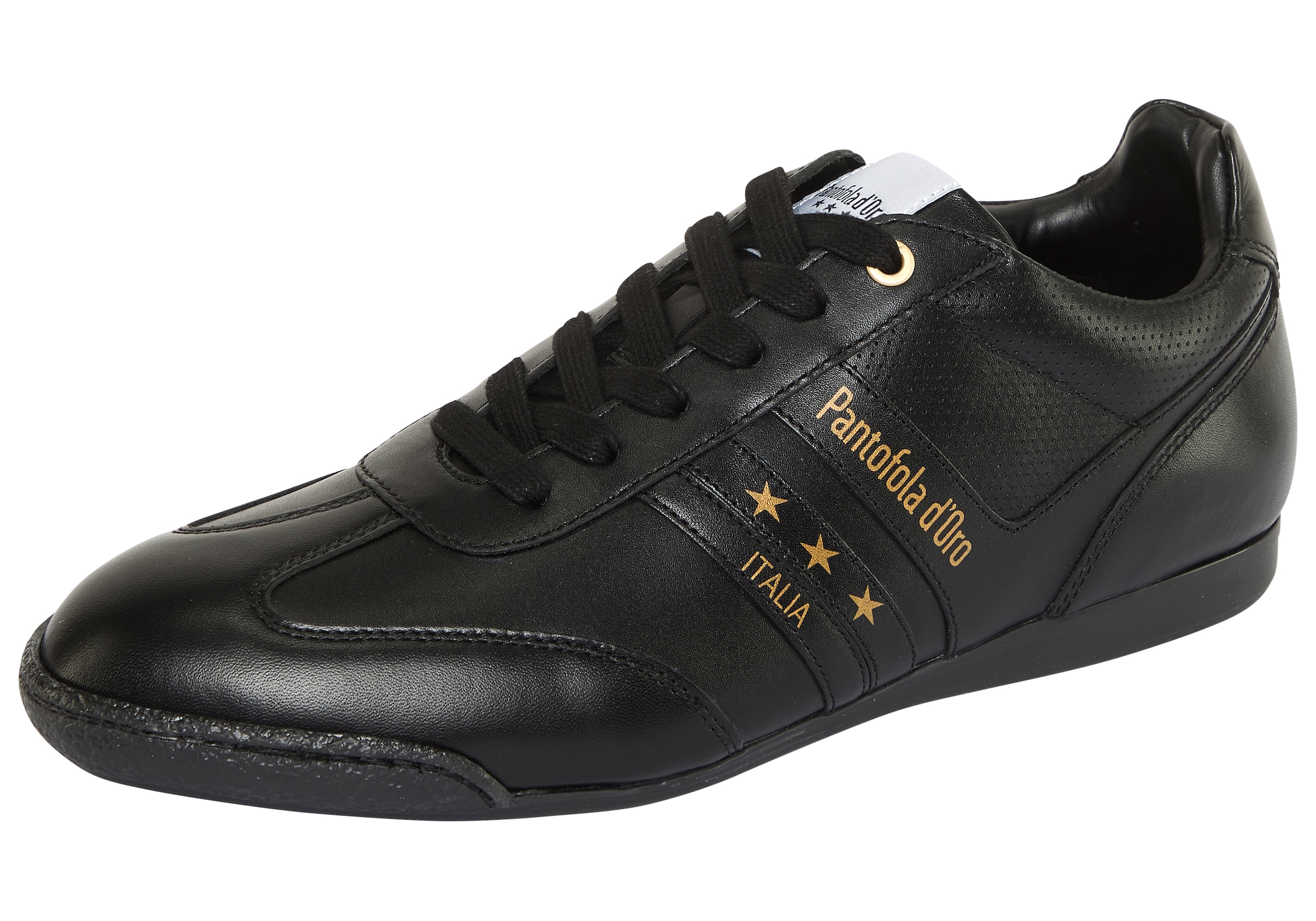 Pantofola d´Oro Sneaker "VASTO LOW" Obermaterial aus Leder, Gummilaufsohle, günstig online kaufen