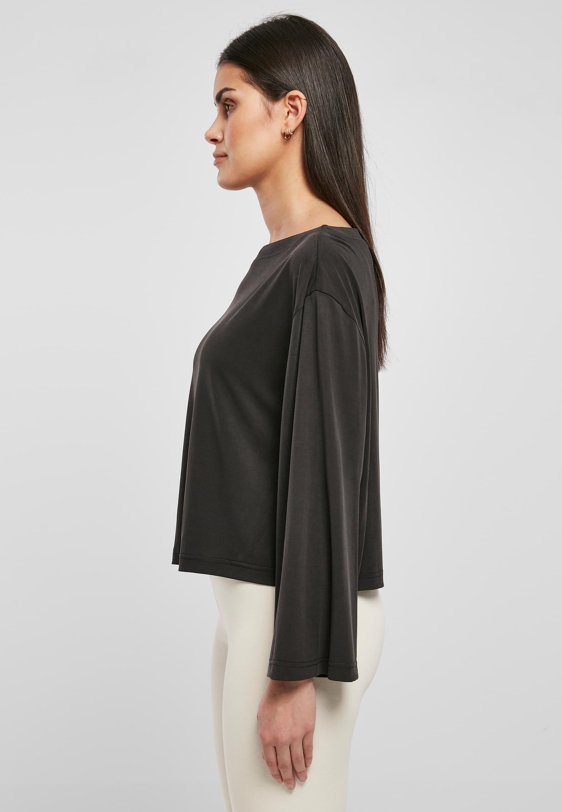 URBAN CLASSICS Langarmshirt »Urban Classics Damen«, (1 tlg.)