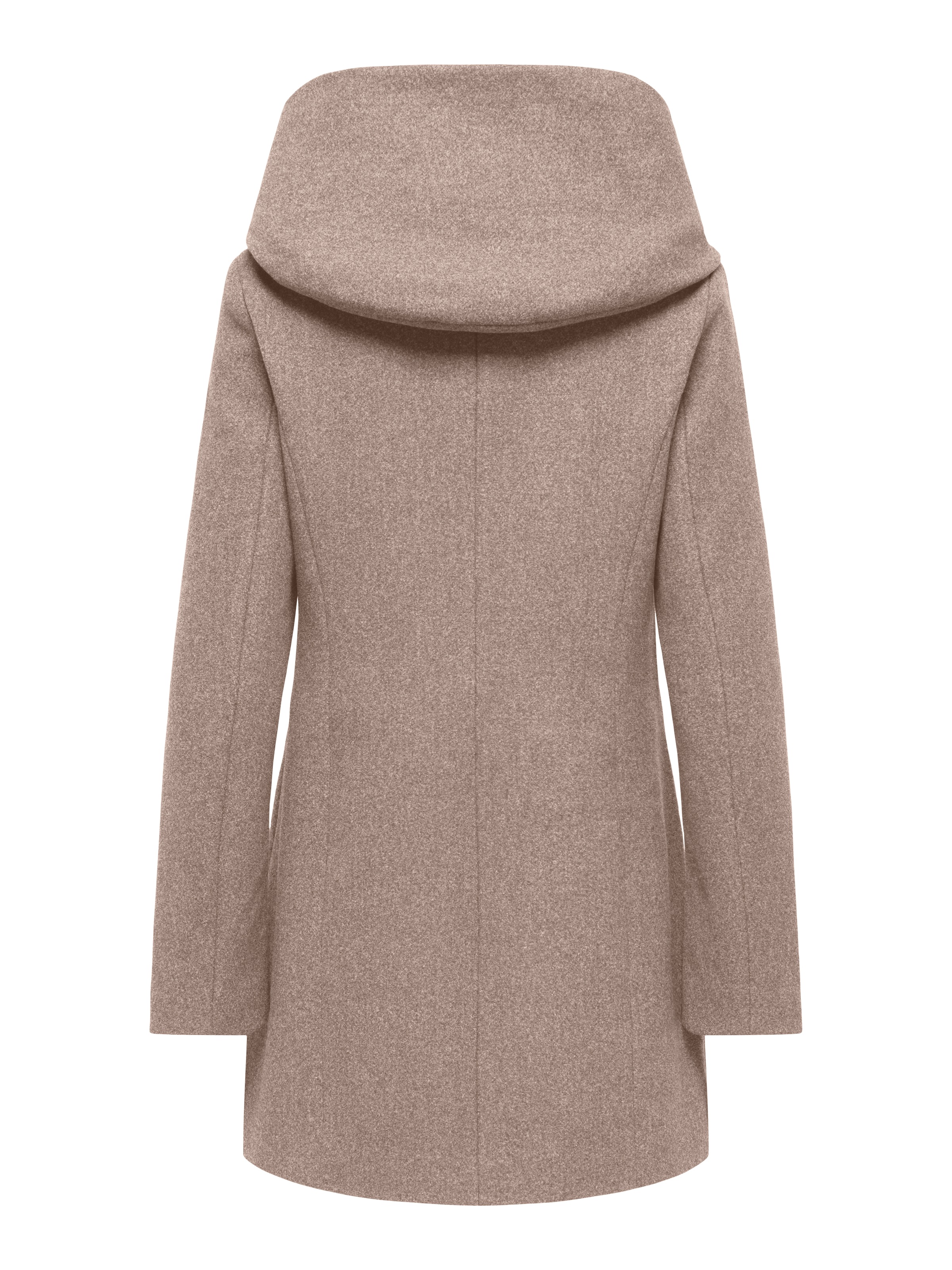 ONLY Langjacke "ONLBLAKE HOOD COAT CC OTW" mit Kapuze Kunstfaser, Eingrifftaschen