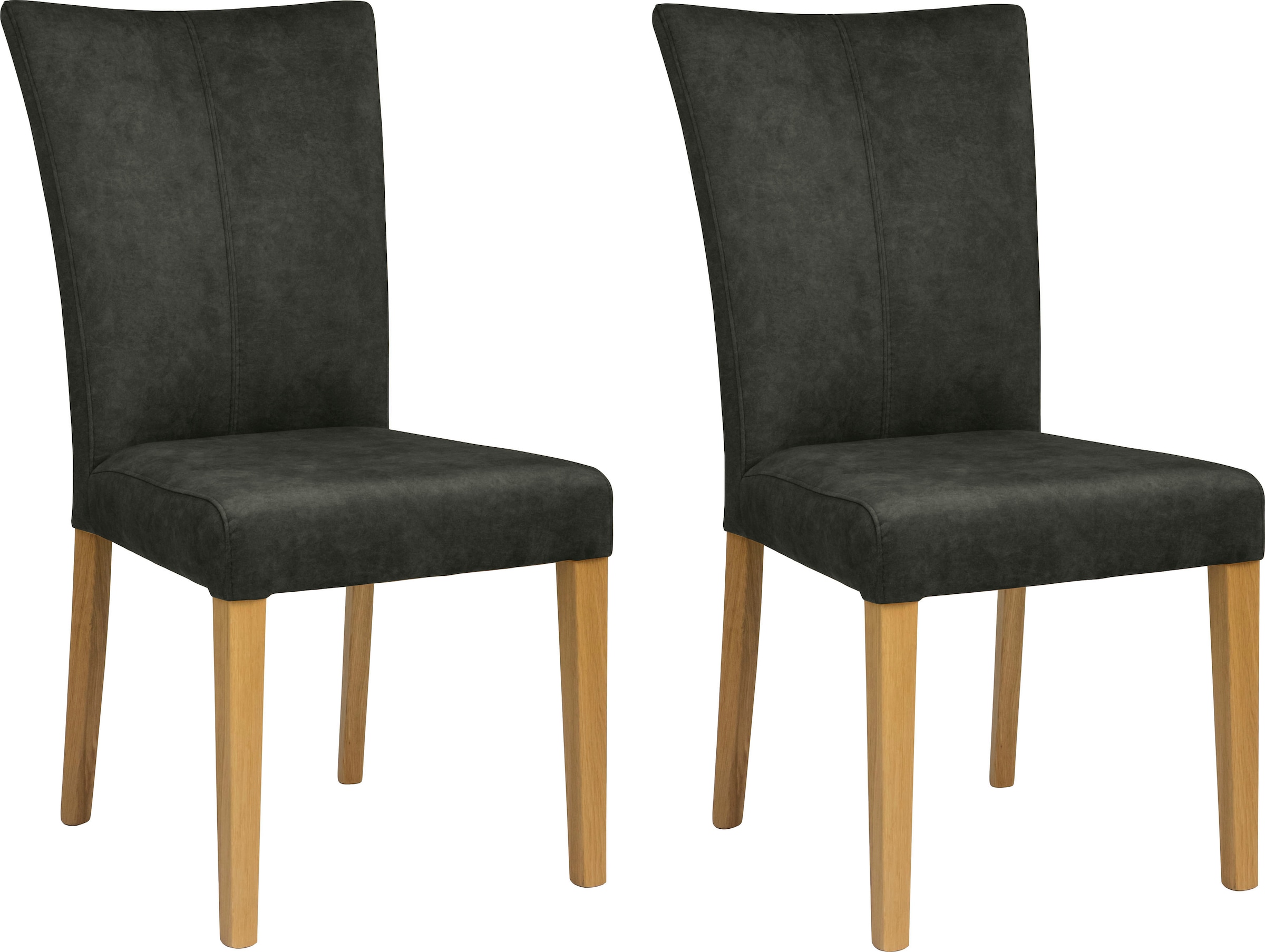 Home affaire Esszimmerstuhl "Aspen Polsterstuhl" (Set) 2 Stk. Samtvelours M günstig online kaufen