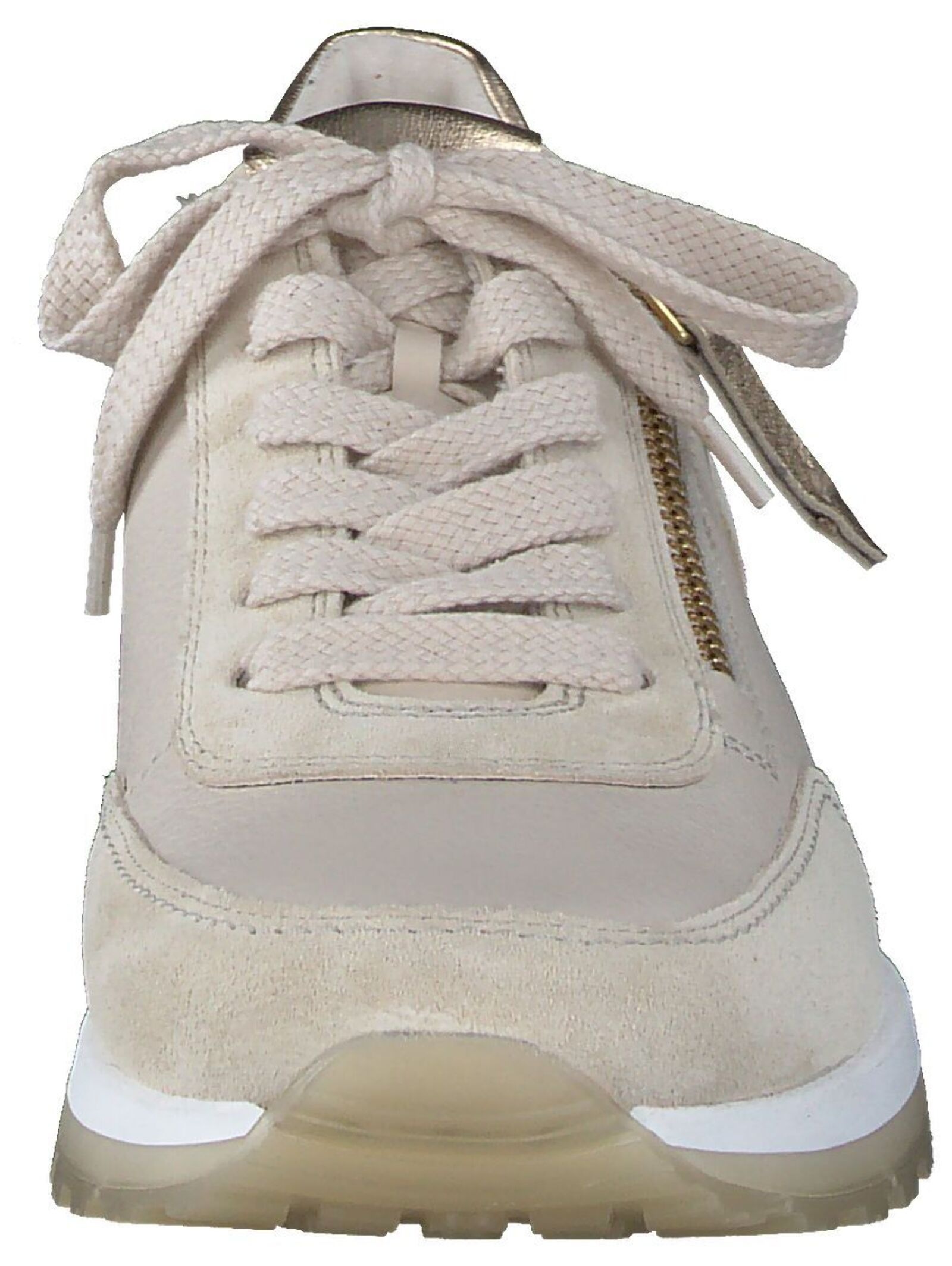 Sneaker PAUL GREEN "Paul Green Sneaker Leder", Damen, Gr. 37, beige, Leder, Schuhe Sneaker 2