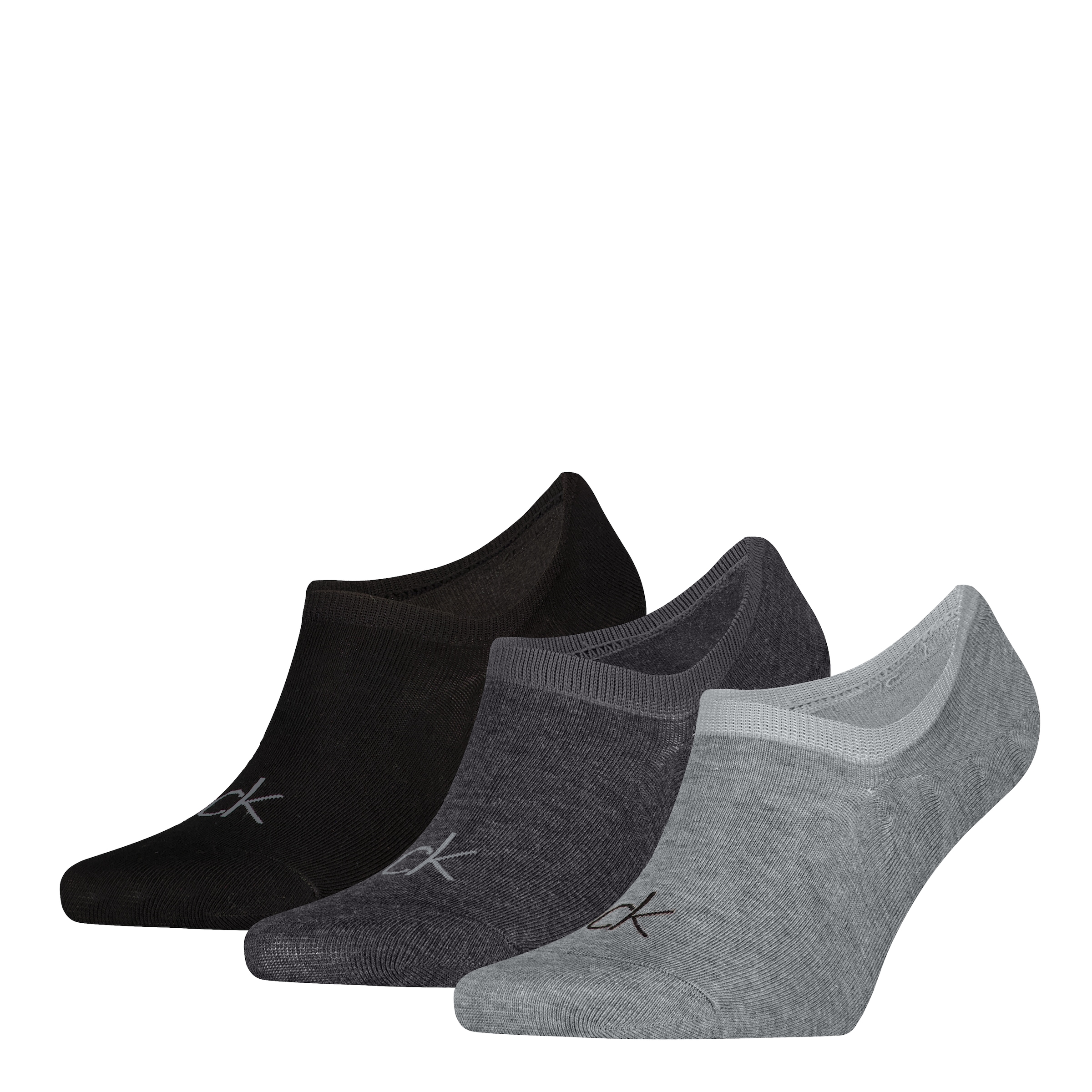 Calvin Klein Füßlinge »CK MEN FOOTIE HIGH CUT« 3 Paar,  hoch geschnittene Silhouette, Cotton-Mix